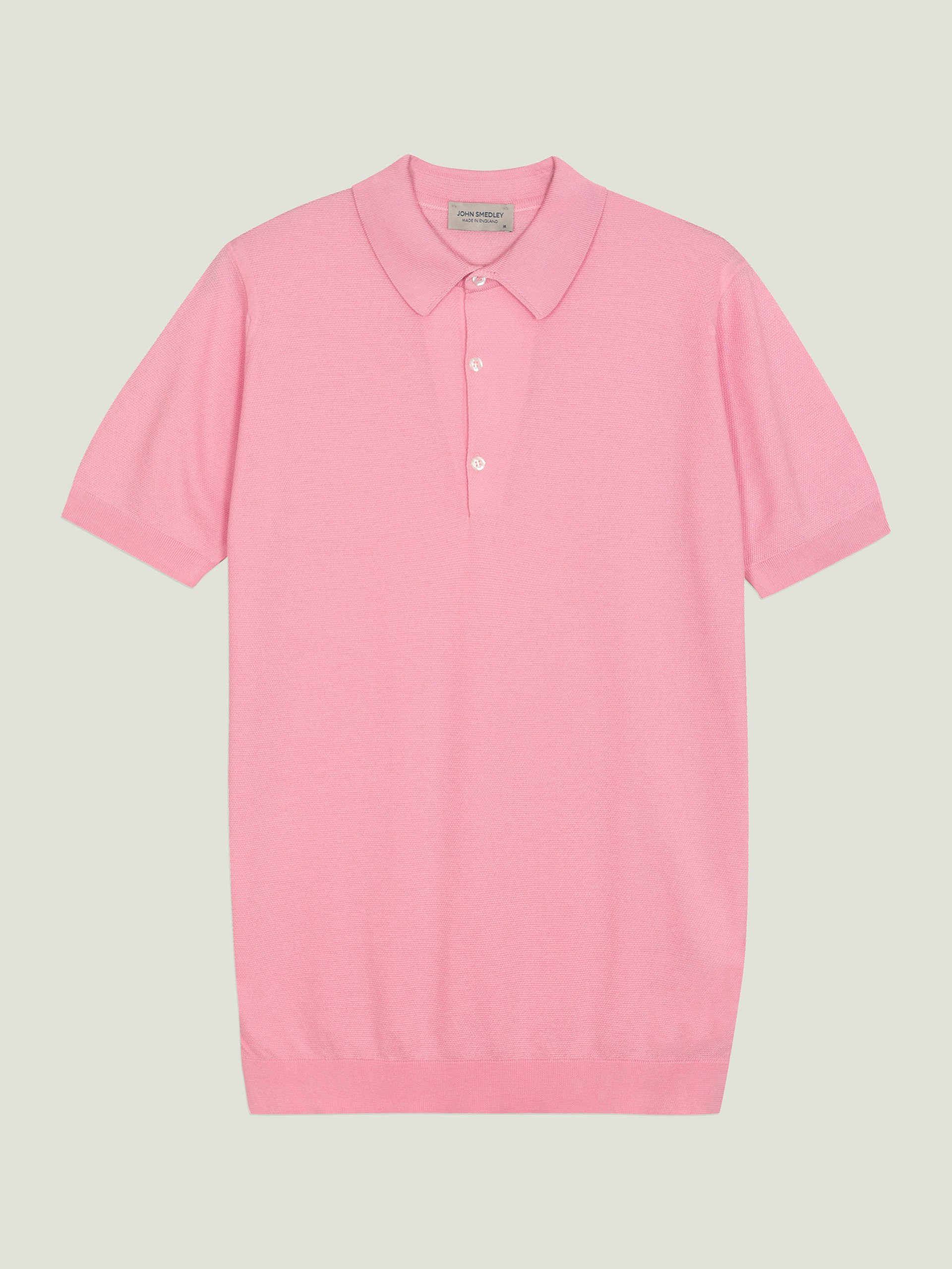 JOHN SMEDLEY グラスピンク ポロシャツ M Roth - John Smedley's Sea Island Cotton Polo Shirt | John Smedley