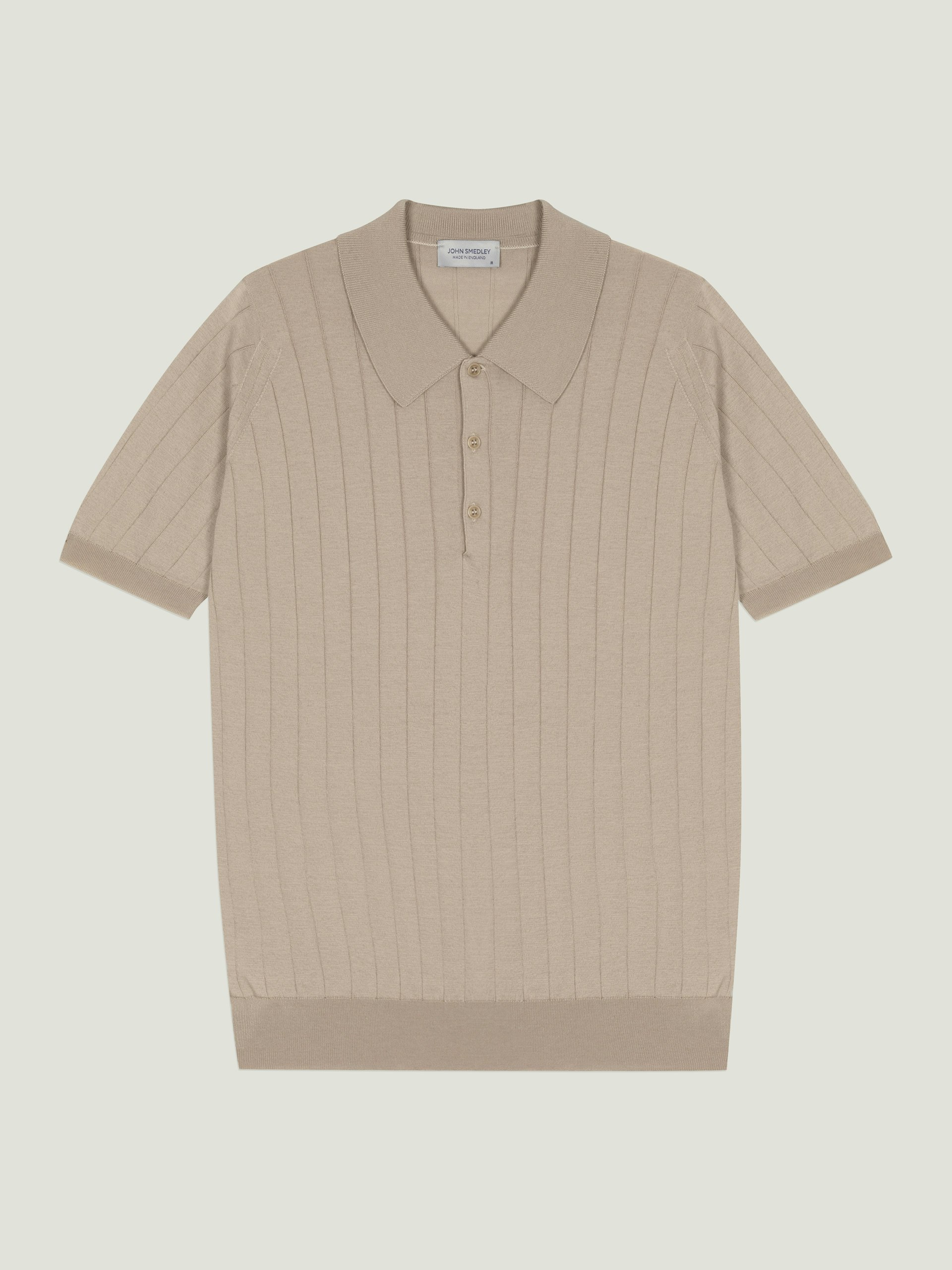 Williams - John Smedley's Anglo Indian Gauze Polo Shirt | John Smedley