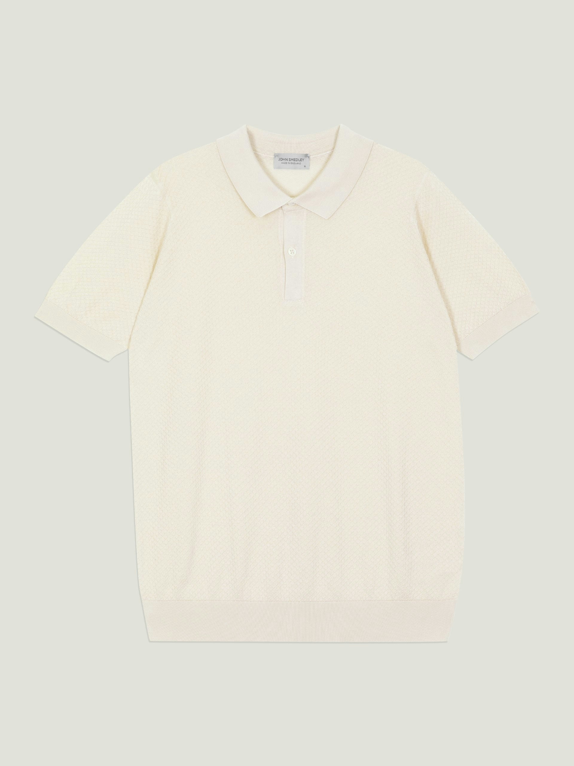 Calun - John Smedley's Sea Island Cotton Polo Shirt | John Smedley