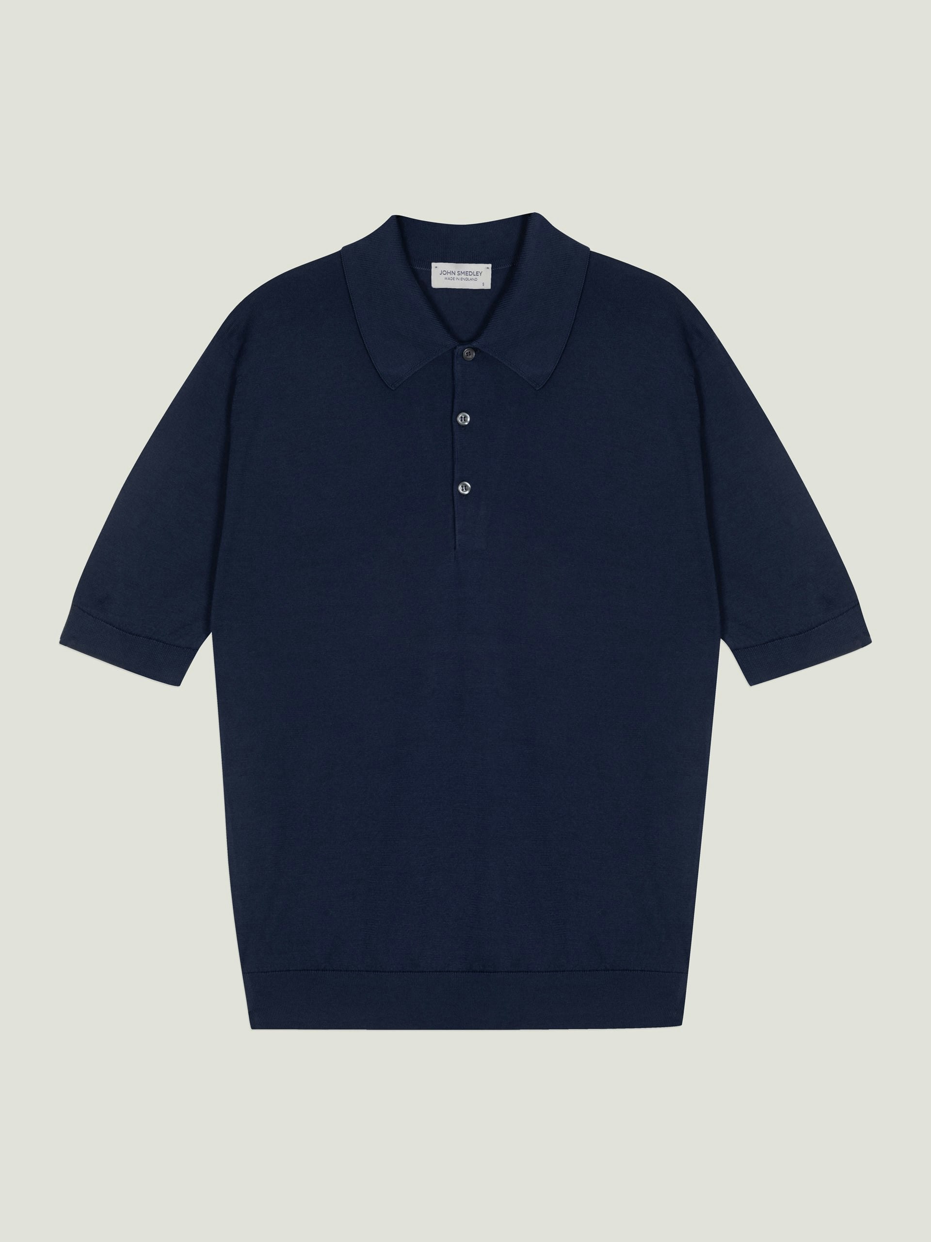 Men's Polo Shirts | Sea Island Cotton & Merino Wool | John Smedley