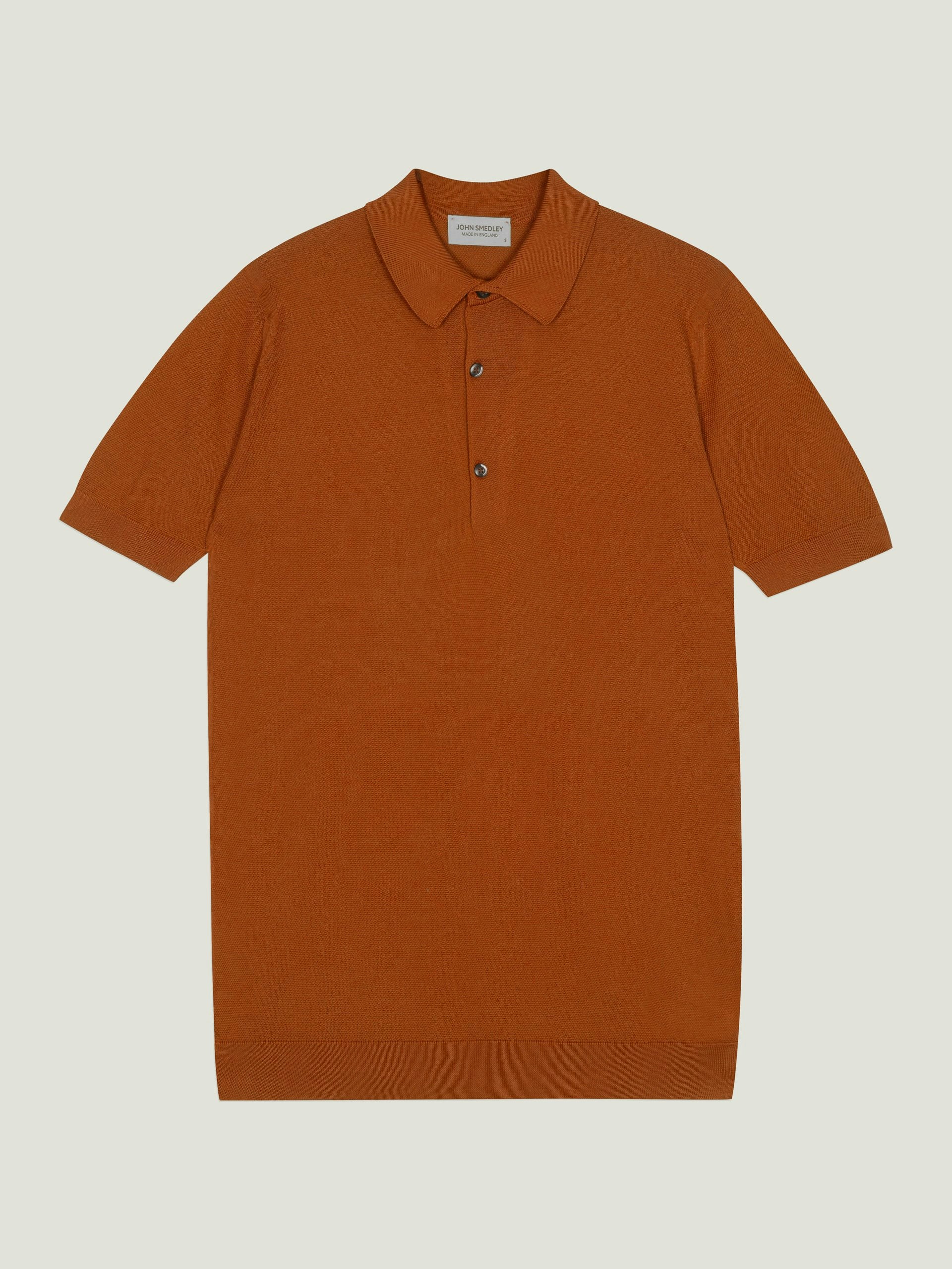 Men's Polo Shirts | Sea Island Cotton & Merino Wool | John Smedley