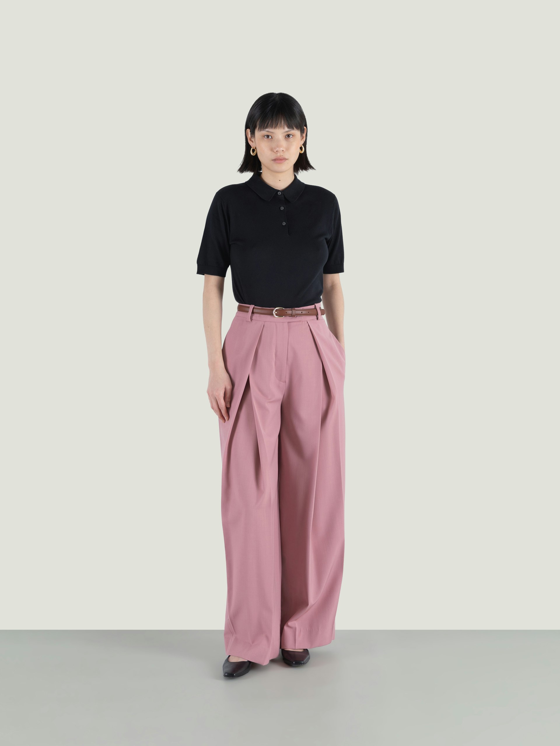 Jill - John Smedley's Sea Island Cotton Polo Shirt | John Smedley