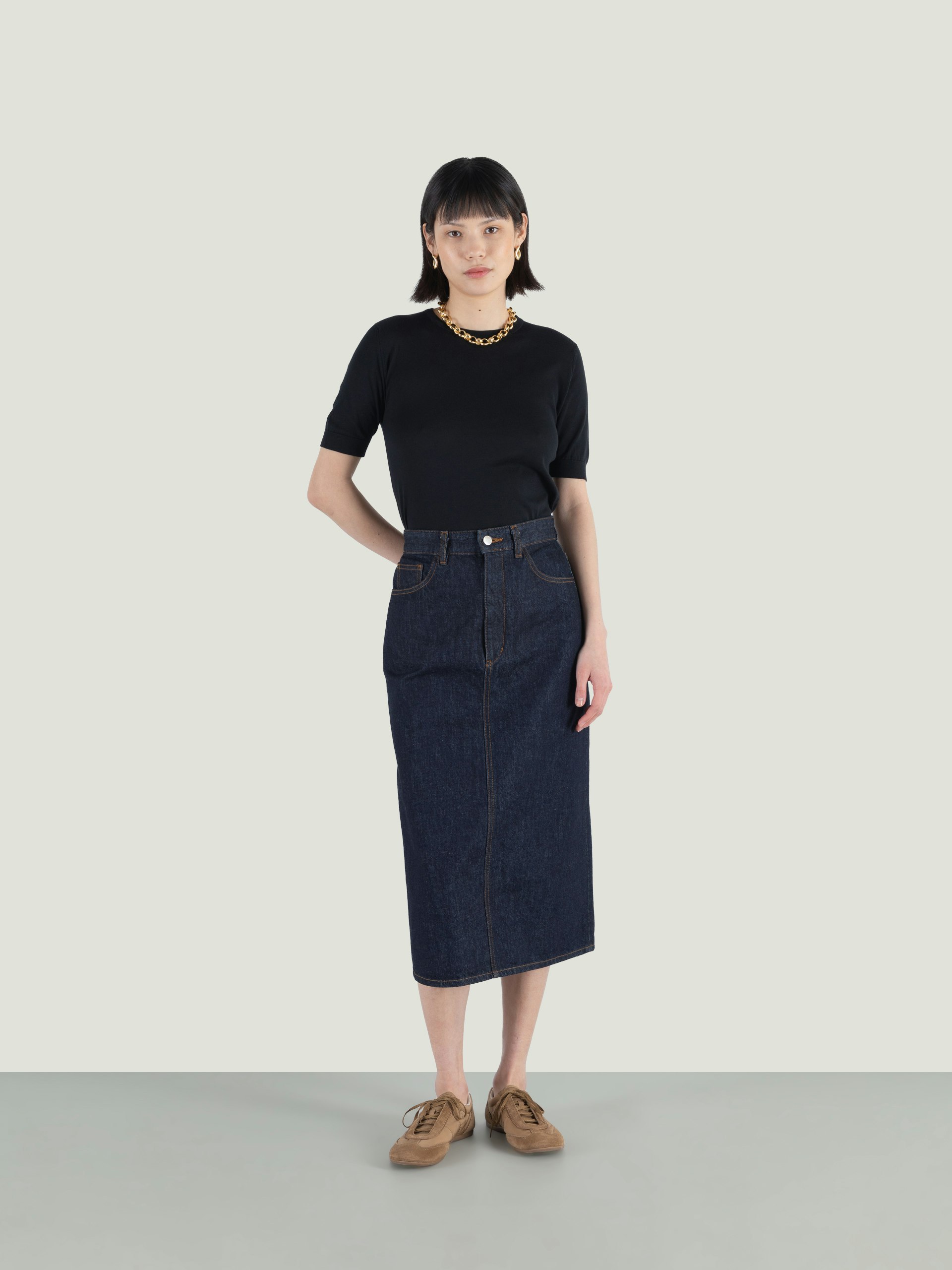 Nell - John Smedley's Sea Island Cotton T-Shirt | John Smedley