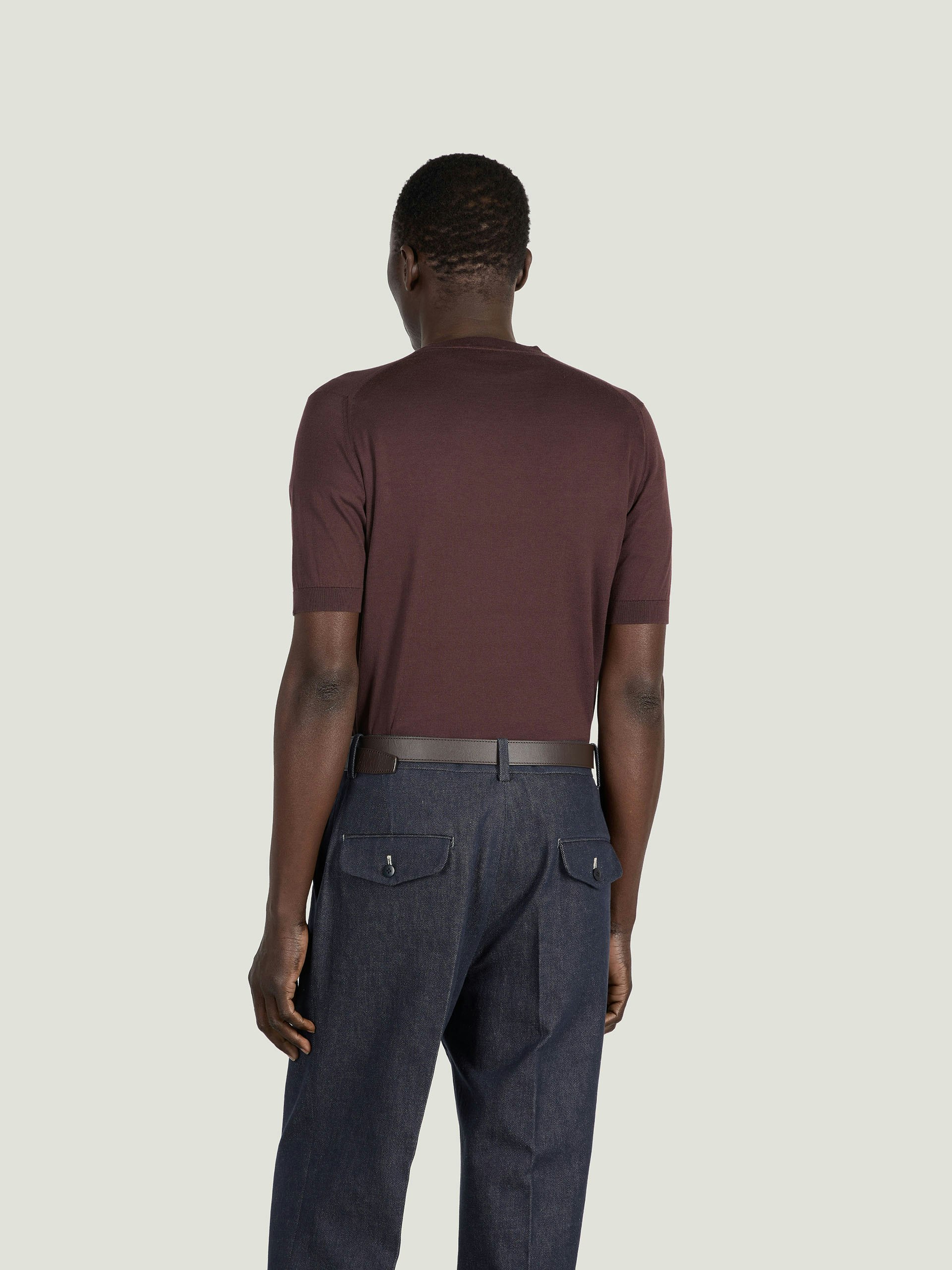 Kempton - John Smedley's Sea Island Cotton T-Shirt | John Smedley