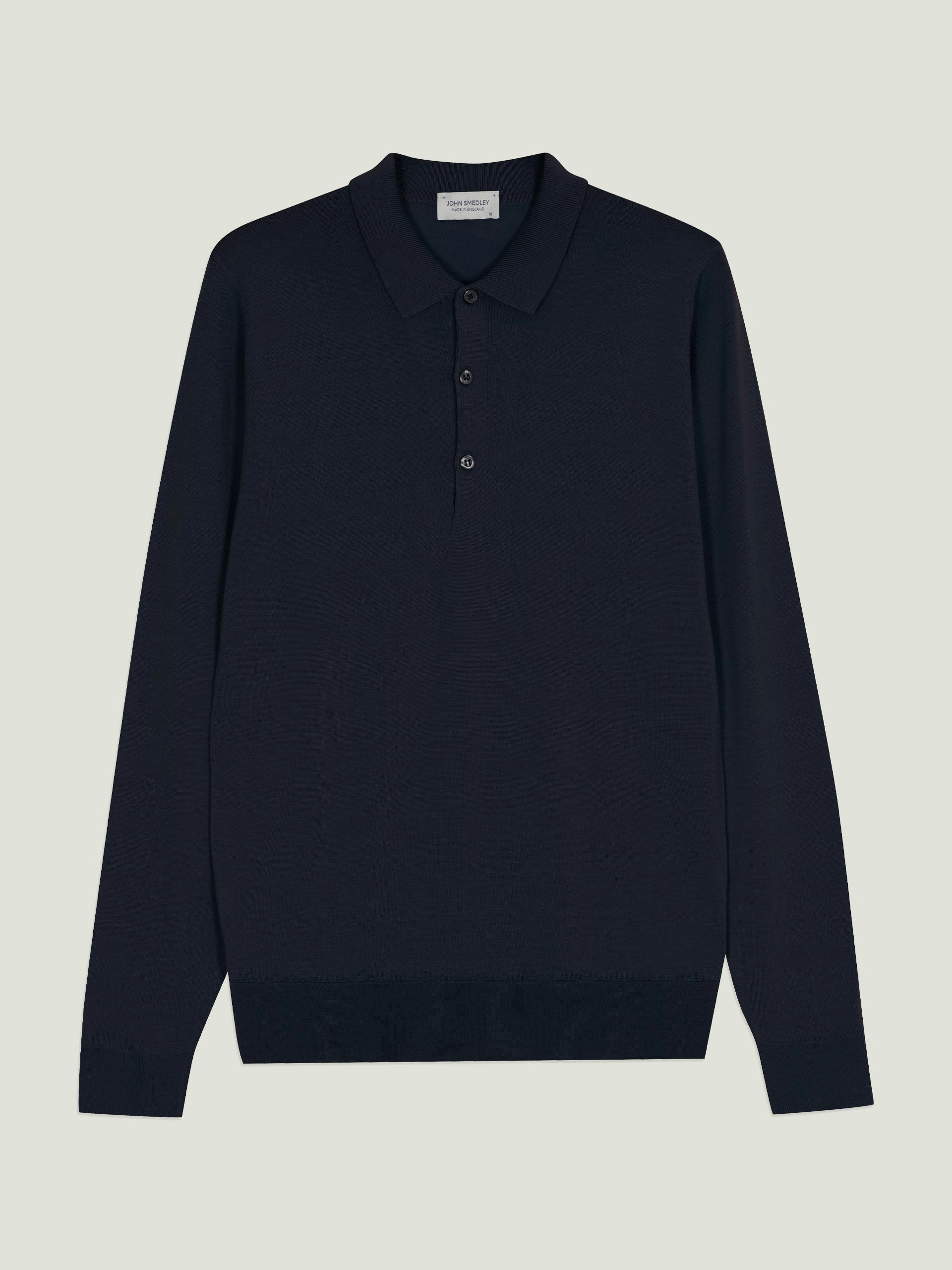 Roth - John Smedley's Sea Island Cotton Polo Shirt | John Smedley