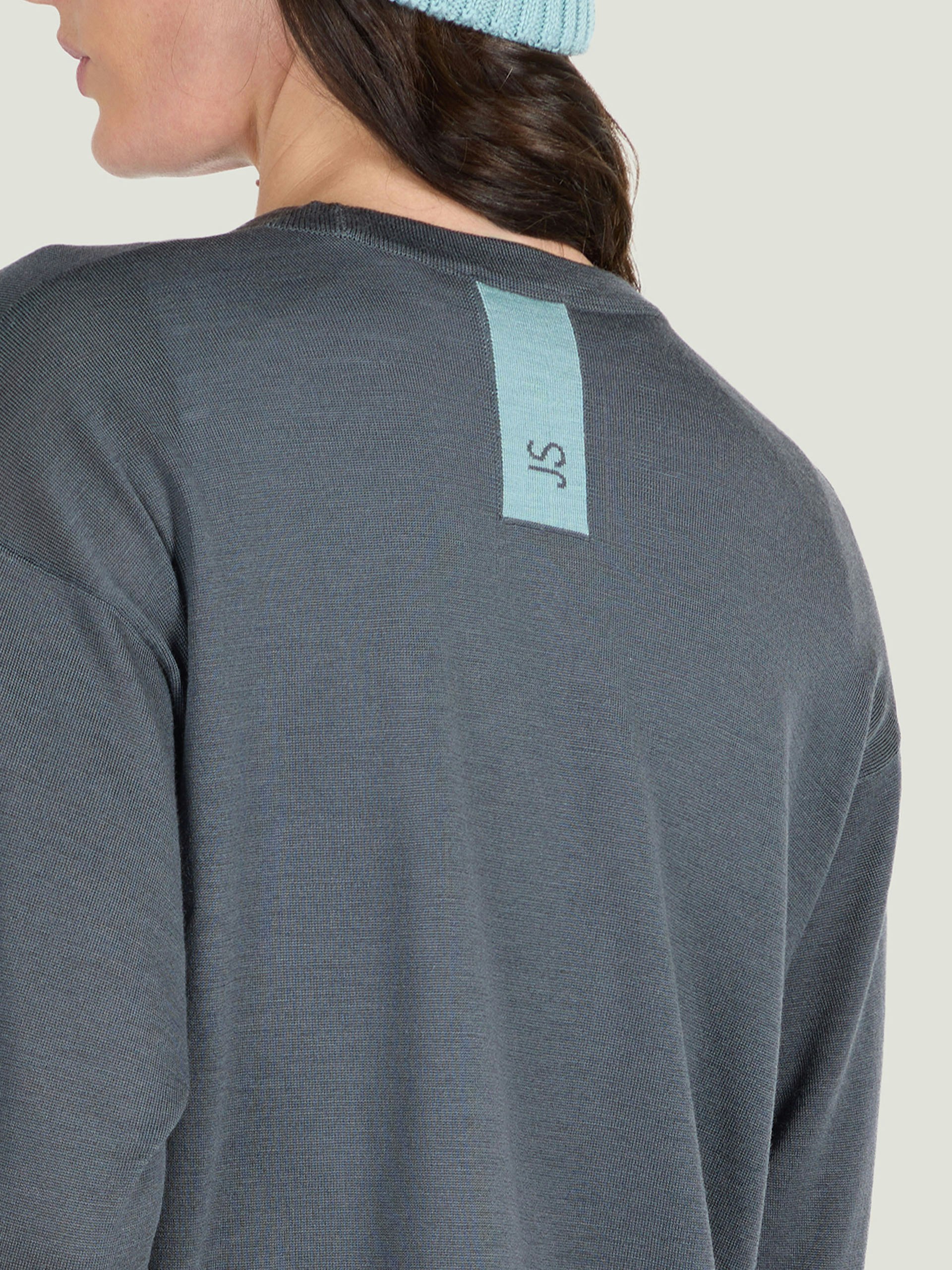 JS by John Smedley - Extra Fine Merino Wool Long Sleeve T-Shirt JS by John Smedley - Extra Fine Merino Wool Long Sleeve T-Shirt