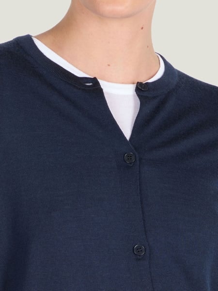 Pippa - Extra Fine Merino Wool Cardigan | John Smedley
