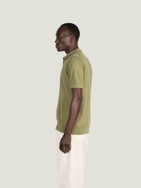 Calun - John Smedley's Sea Island Cotton Polo Shirt | John Smedley