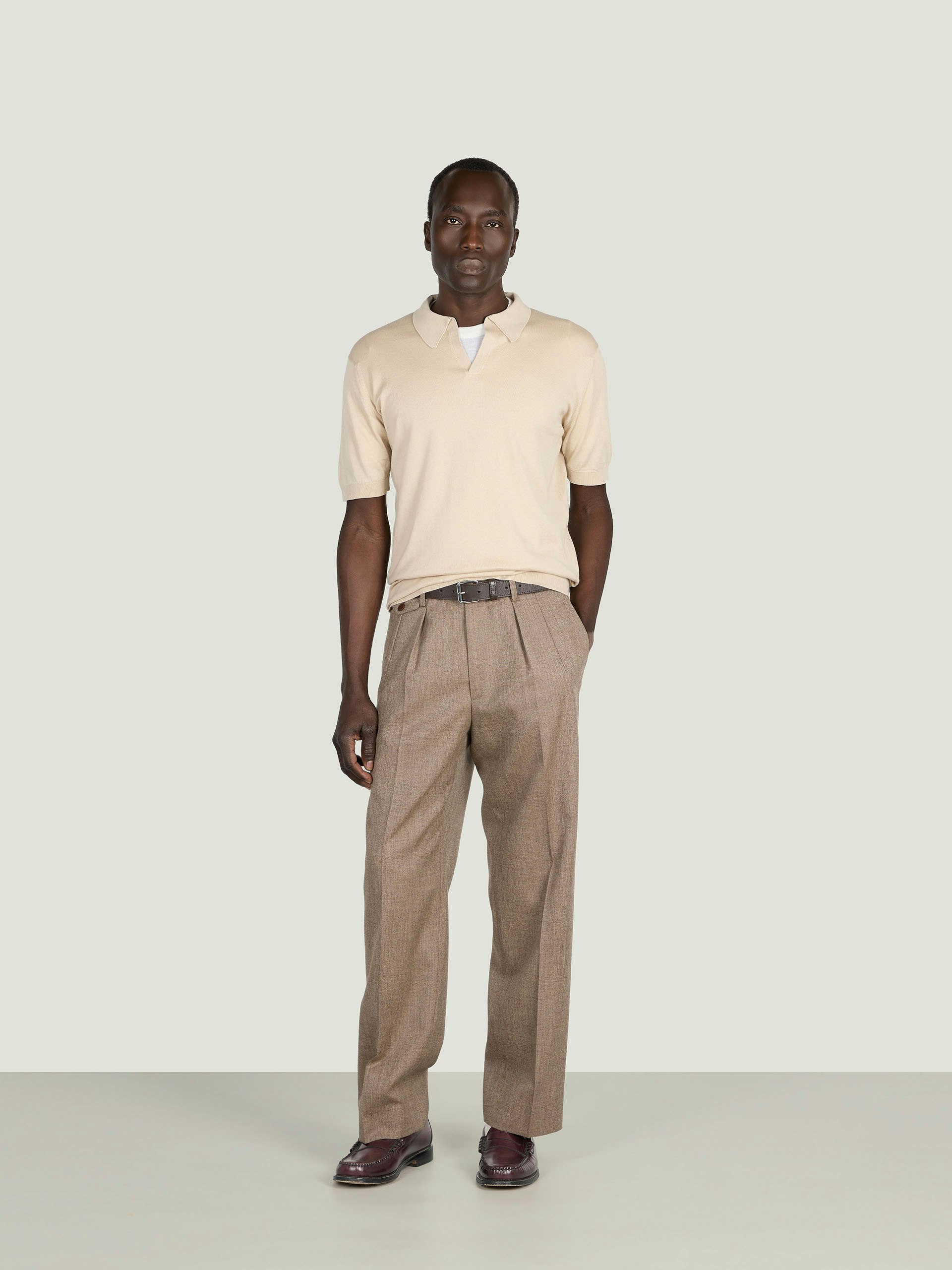 Noah - John Smedley's Sea Island Cotton Polo Shirt | John Smedley