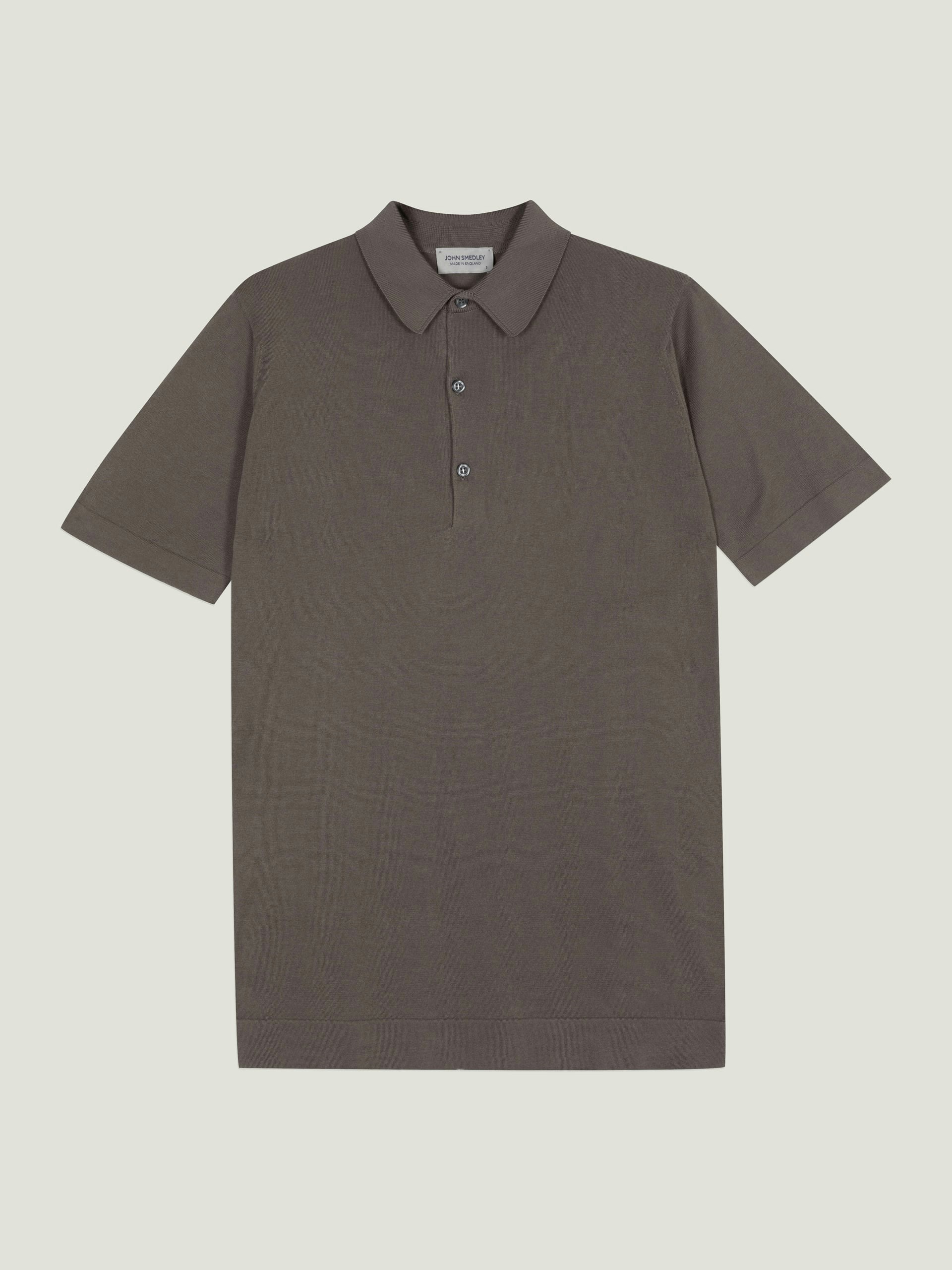 Mycroft - John Smedley's Sea Island Cotton Polo Shirt | John Smedley