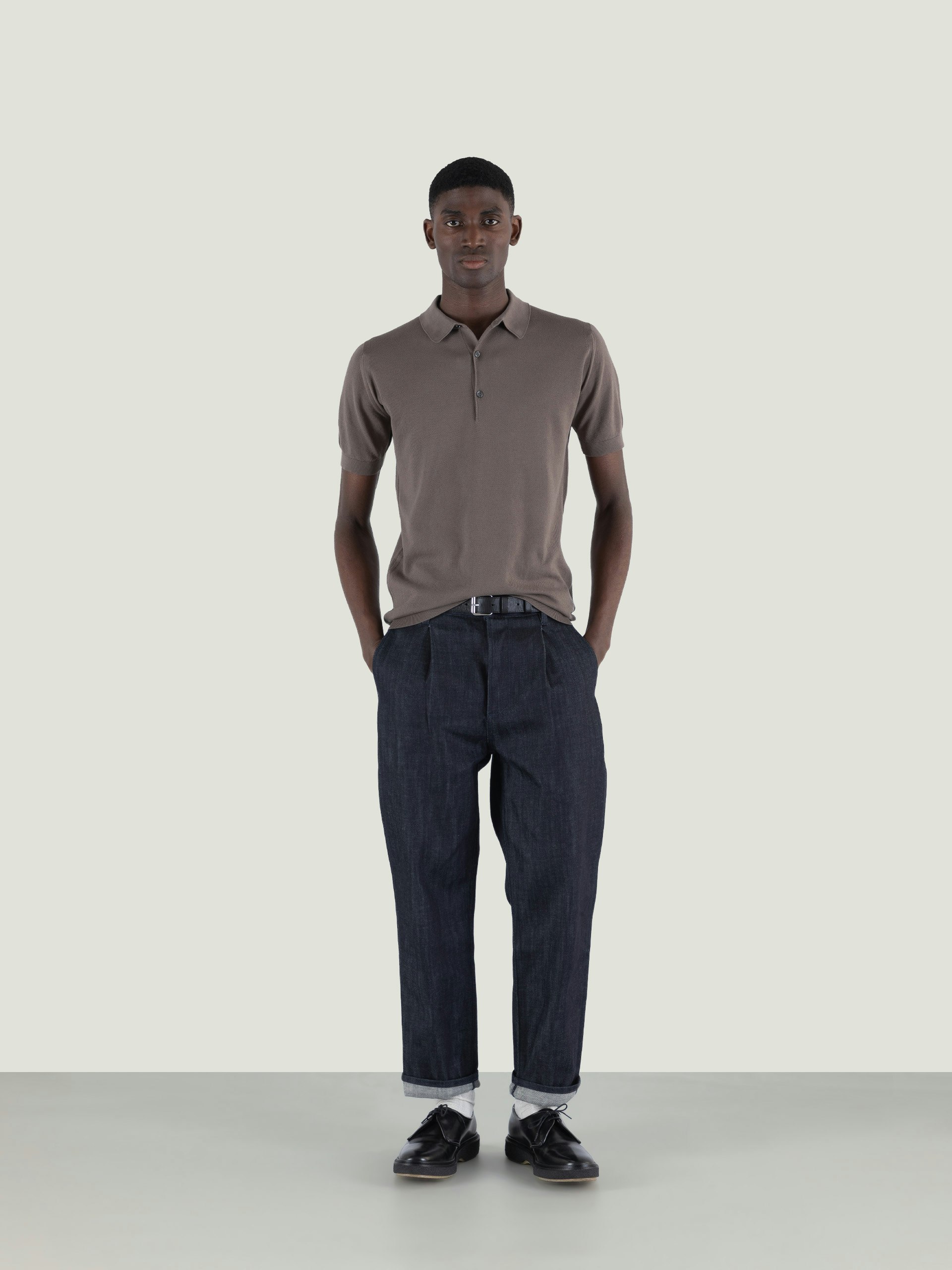 Roth - John Smedley's Sea Island Cotton Polo Shirt | John Smedley