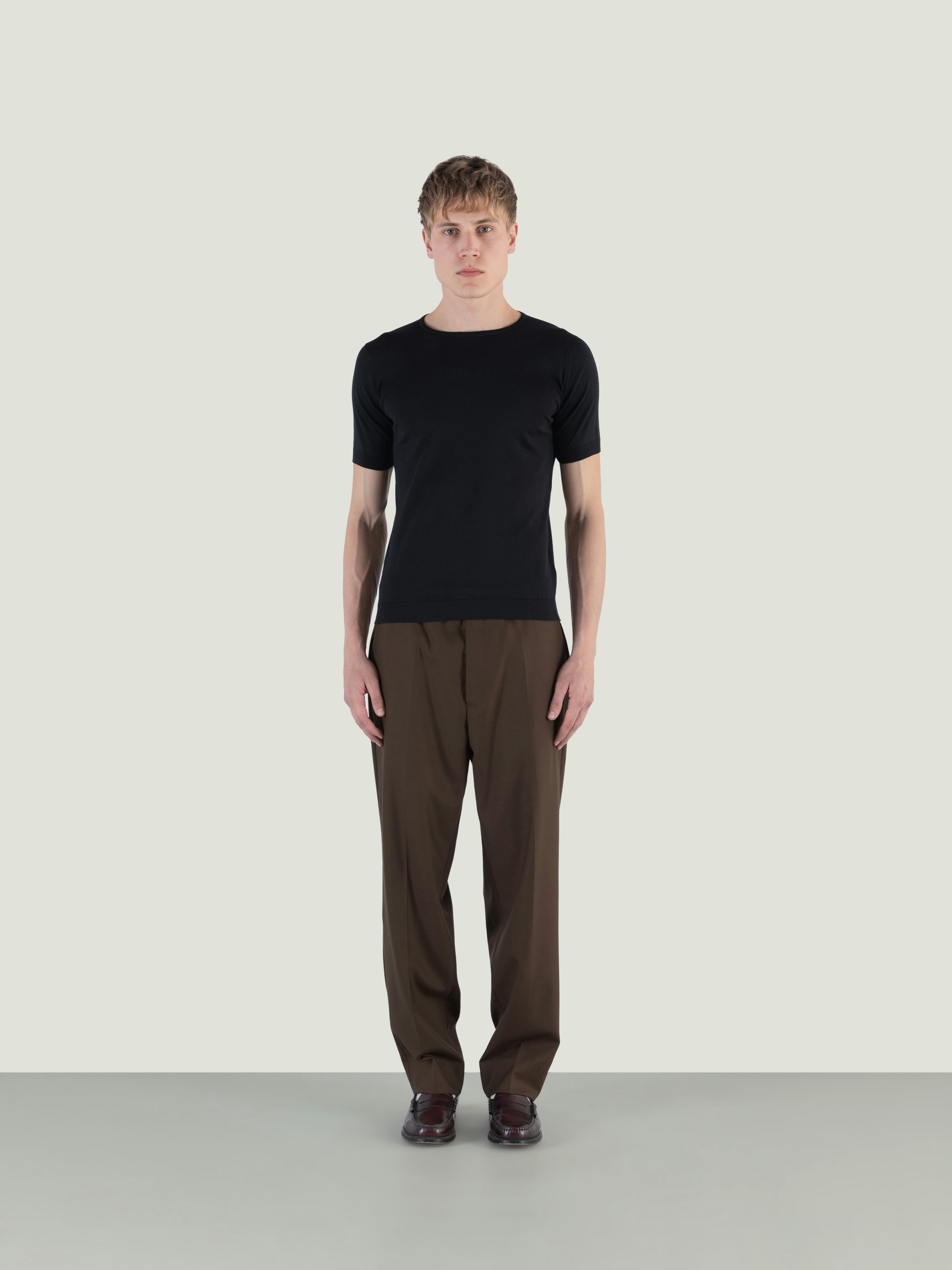 Belden John Smedley Sea Island Cotton T-Shirt | John Smedley