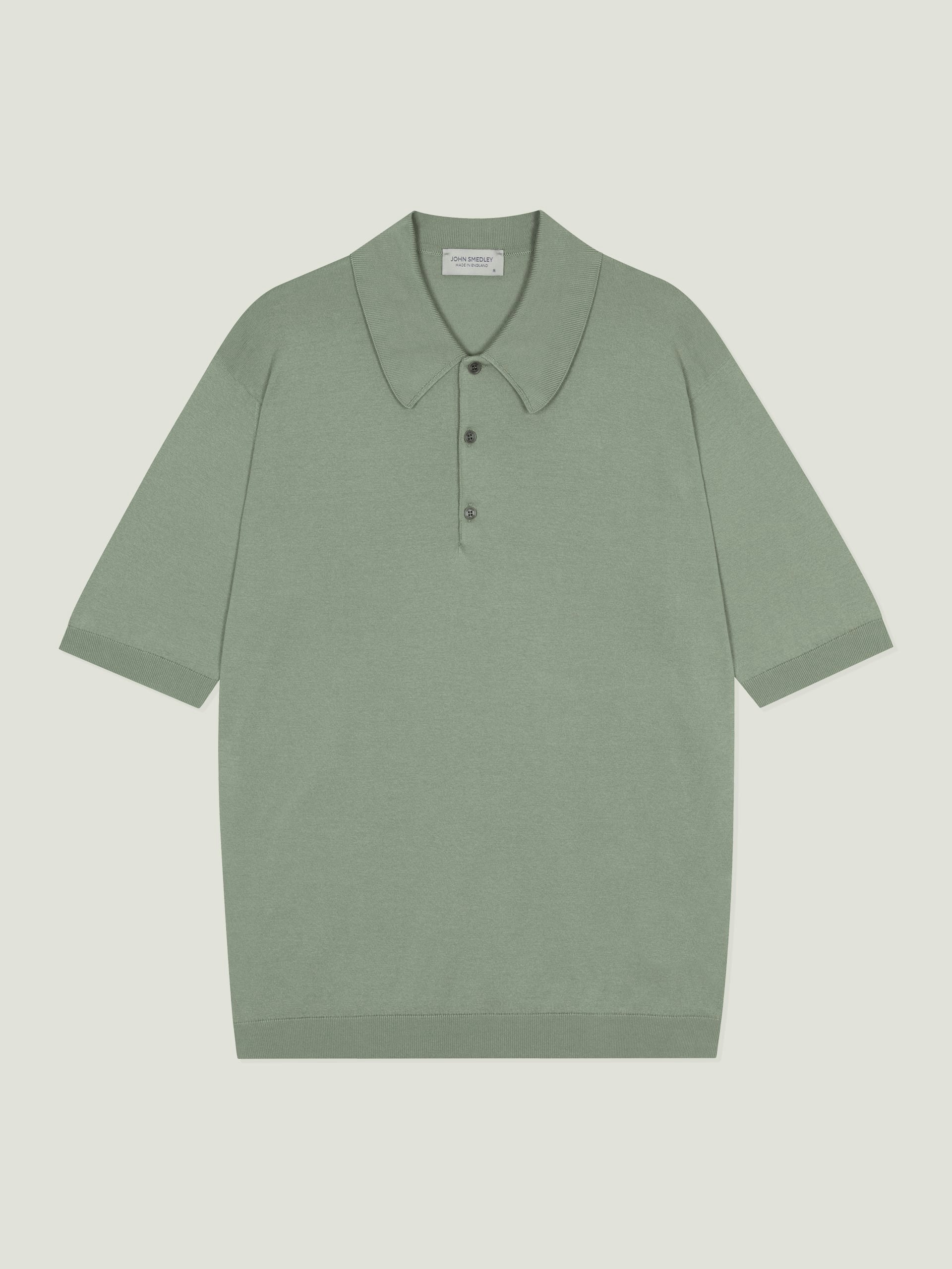 Adrian - John Smedley's Sea Island Cotton Polo Shirt | John Smedley