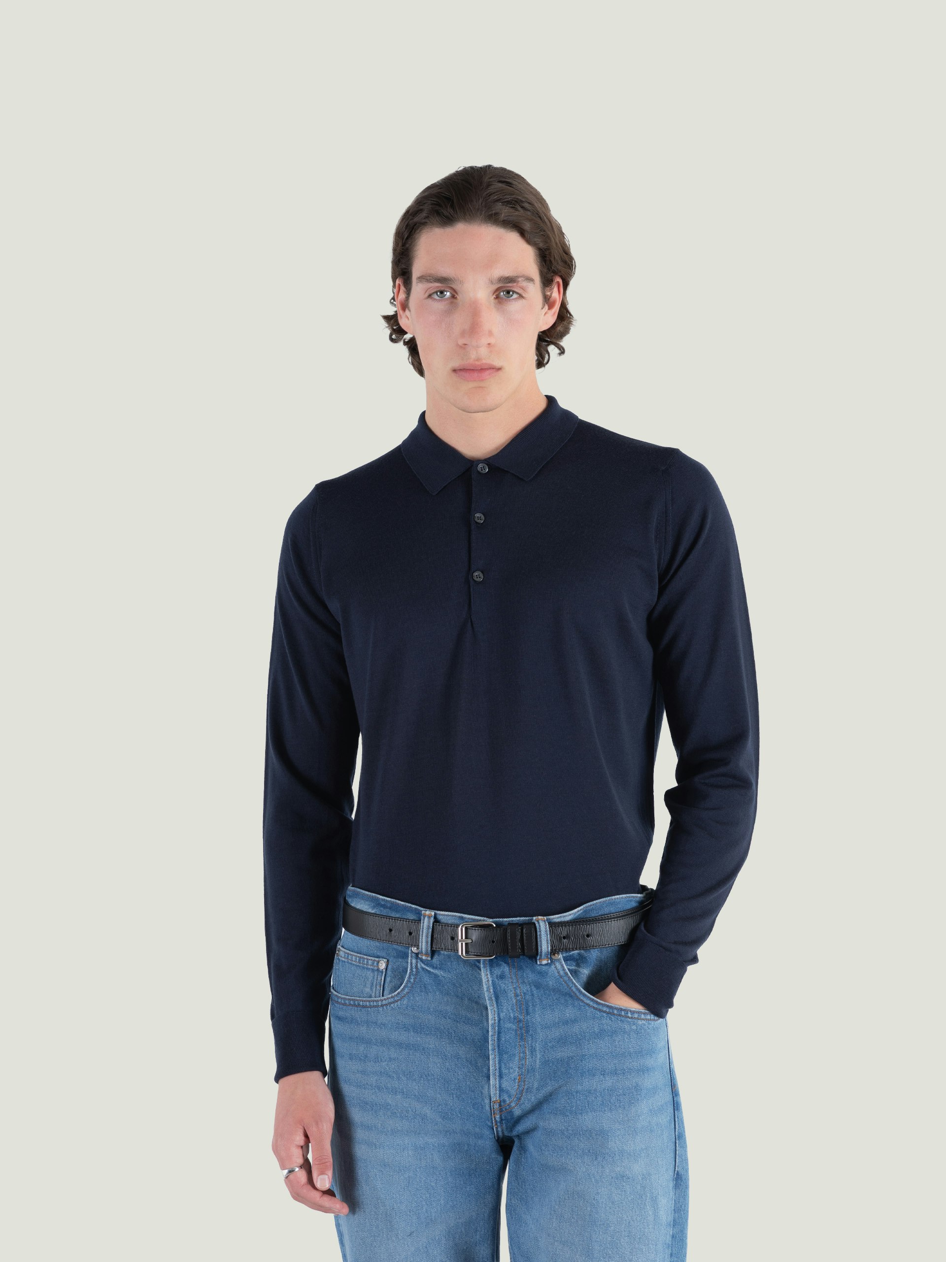 Cotswold - Extra Fine Merino Wool Polo Shirt | John Smedley