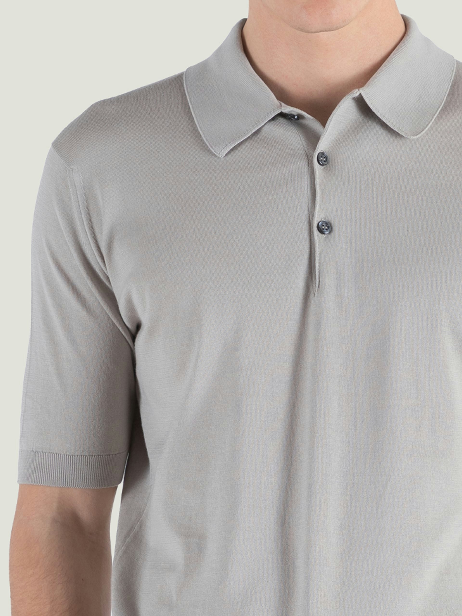 Isis John Smedley Sea Island Cotton Polo Shirt | John Smedley