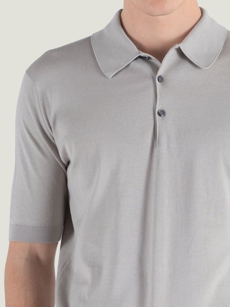 Isis John Smedley Sea Island Cotton Polo Shirt | John Smedley