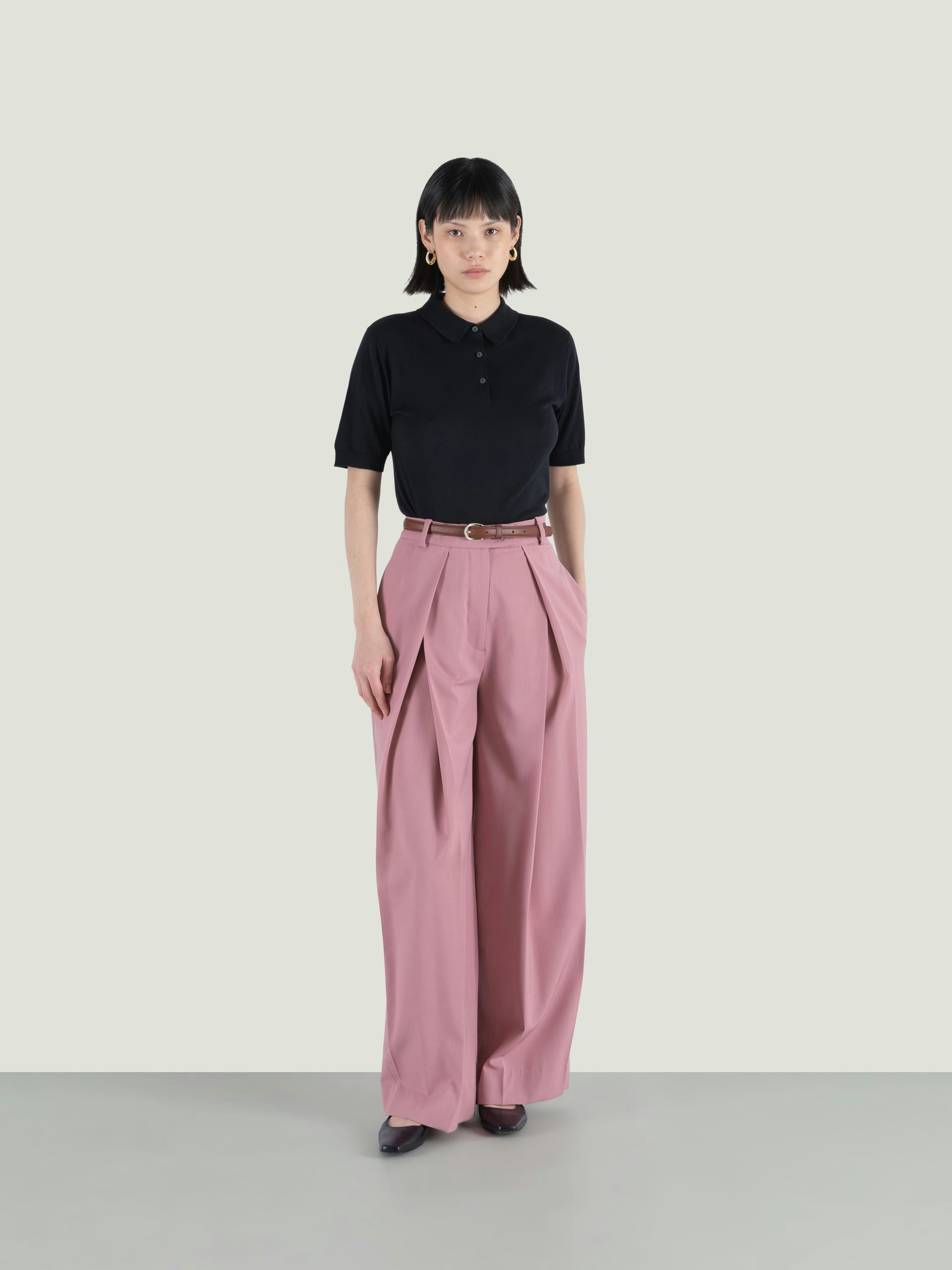 Jill - John Smedley's Sea Island Cotton Polo Shirt | John Smedley