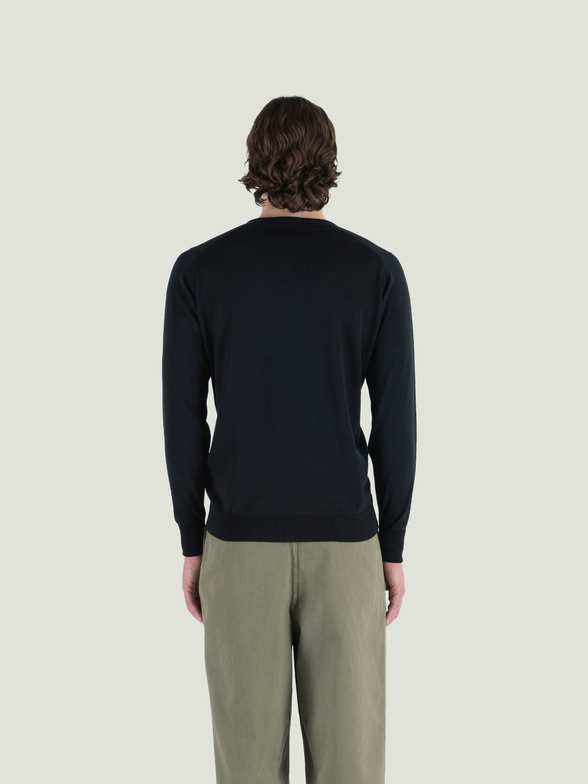 Bobby - Extra Fine Merino Wool Jumper | John Smedley