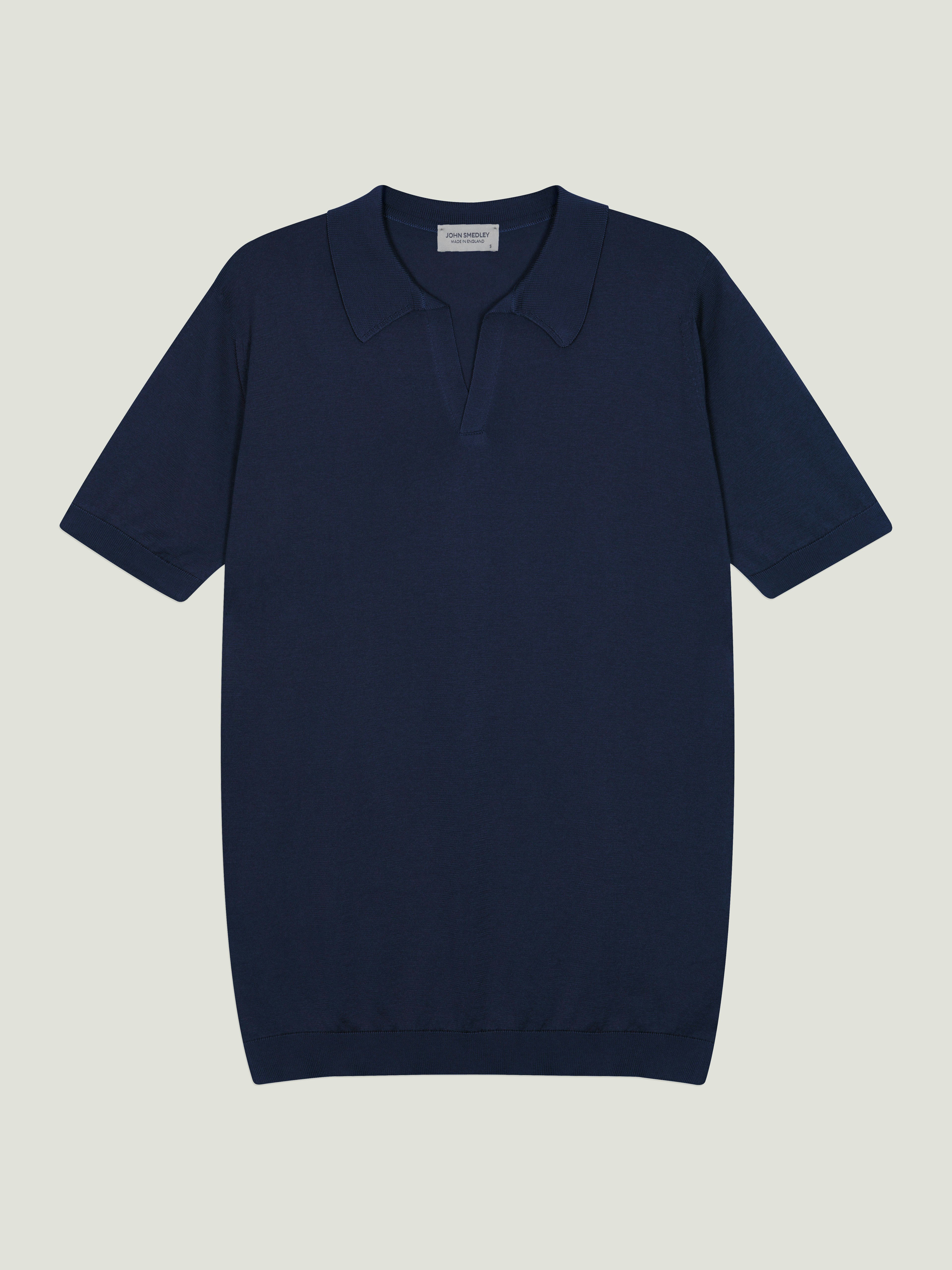 Adrian - John Smedley's Sea Island Cotton Polo Shirt | John Smedley
