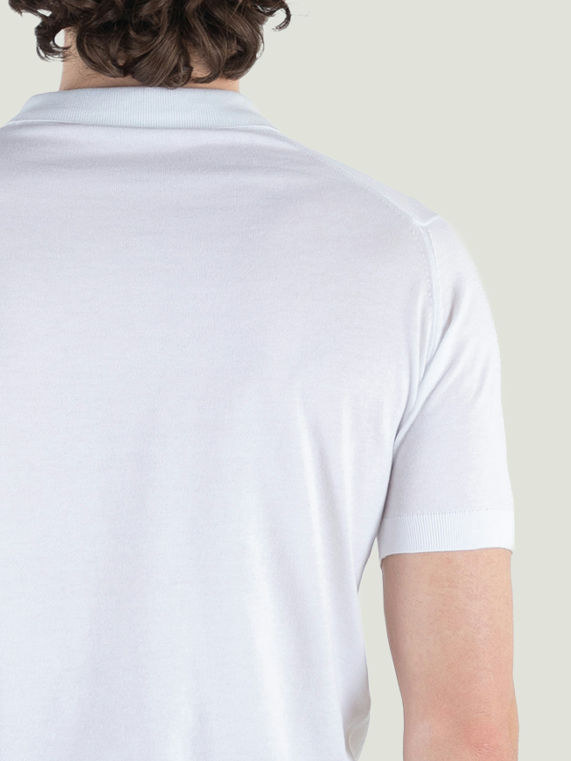 Adrian - John Smedley's Sea Island Cotton Polo Shirt | John Smedley