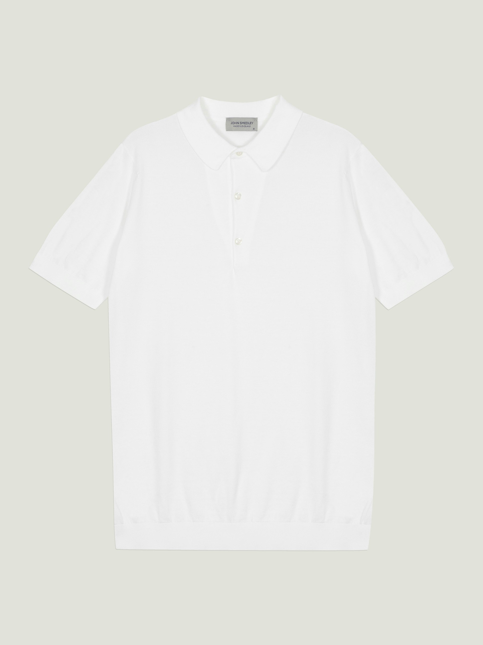 Adrian - John Smedley's Sea Island Cotton Polo Shirt | John Smedley