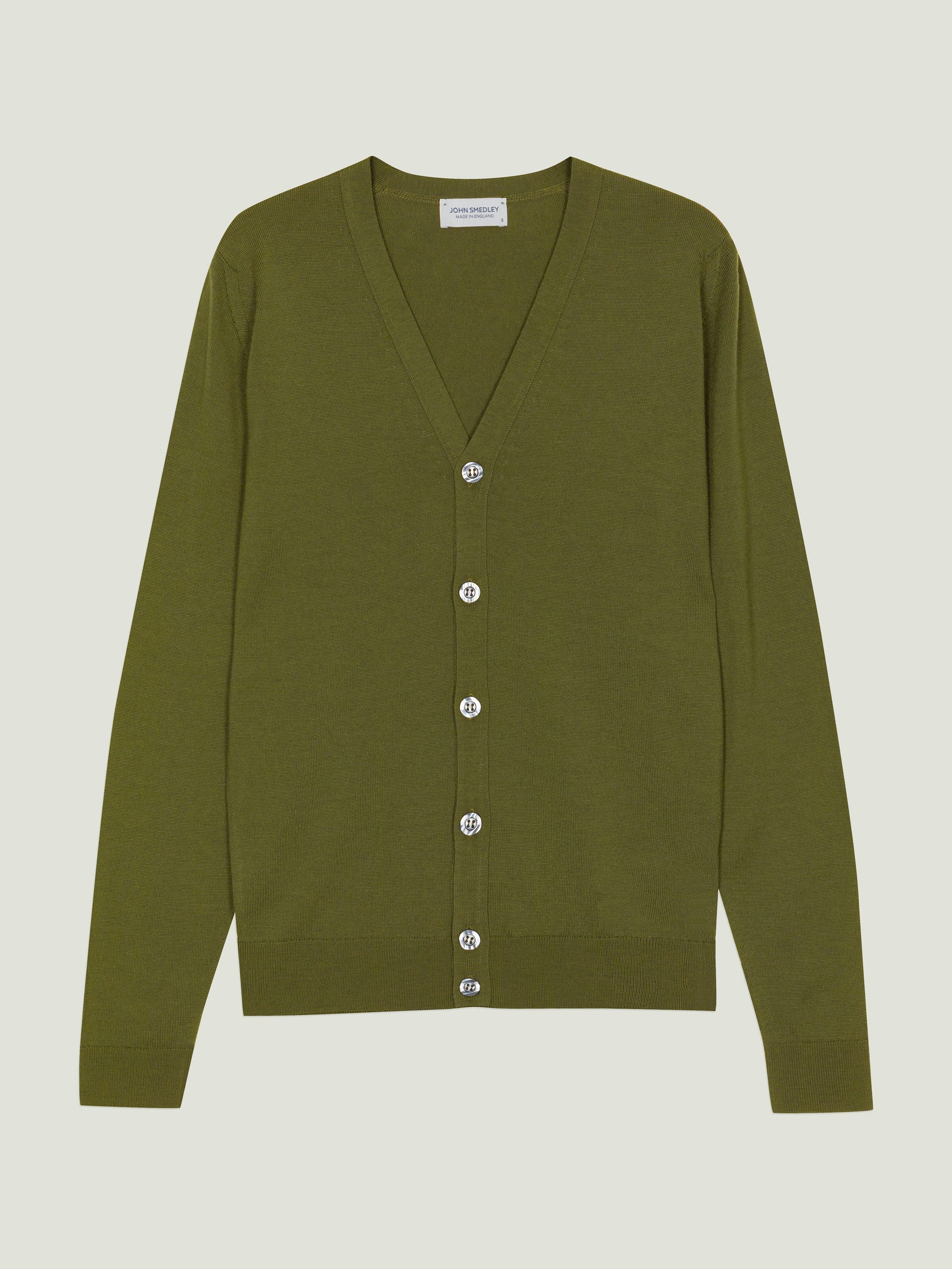 Men's Cardigans | Merino Wool & Cotton | John Smedley