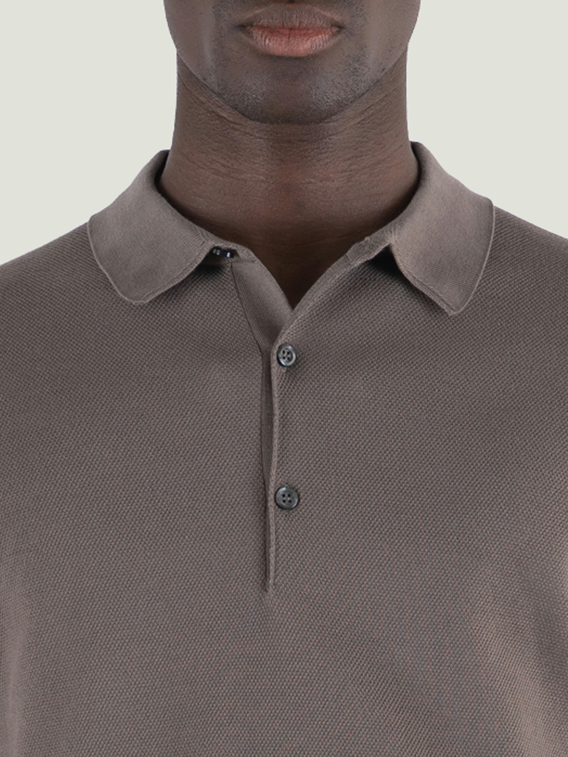 Roth - John Smedley's Sea Island Cotton Polo Shirt | John Smedley