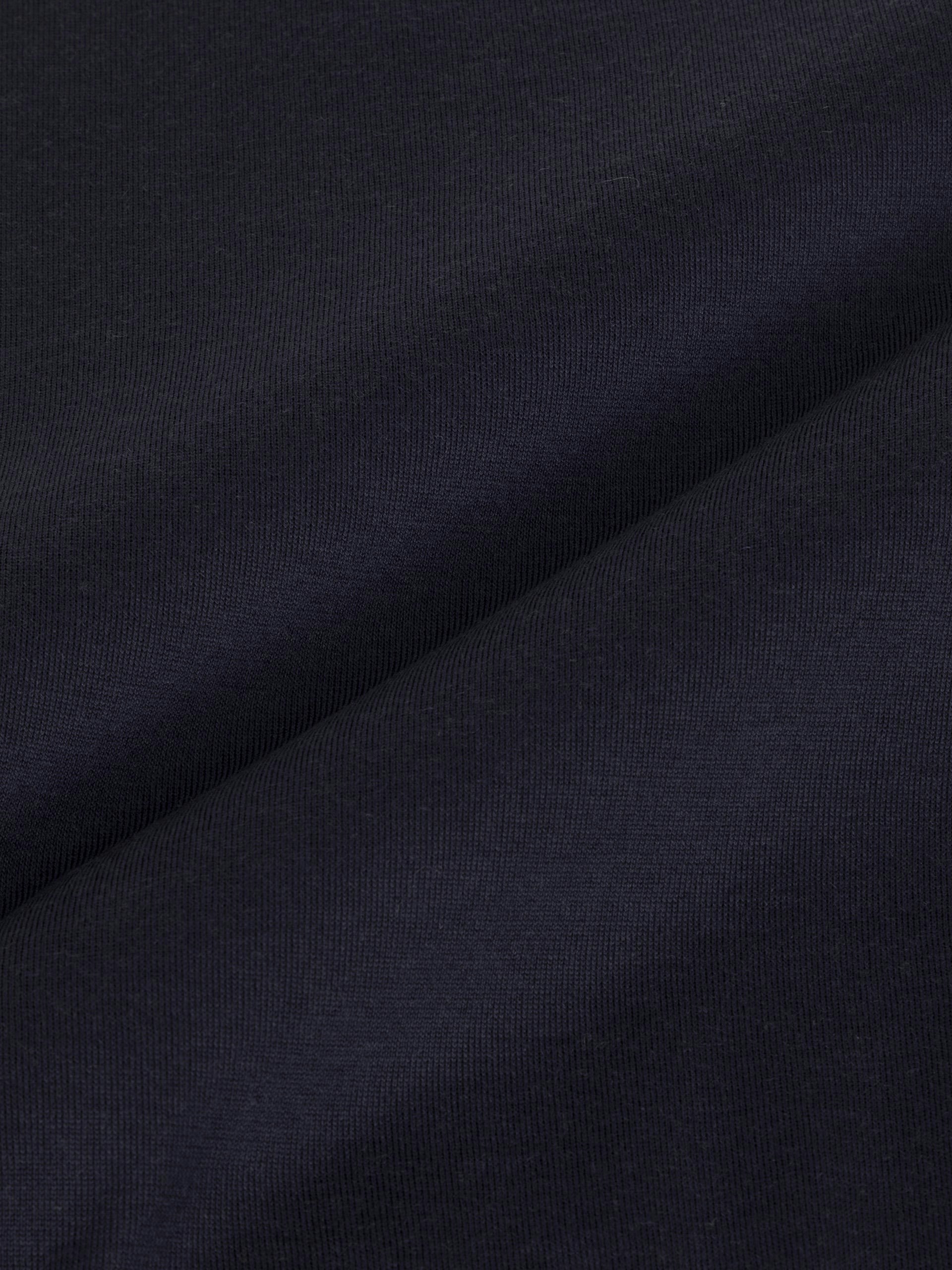 Bill Nighy Long Sleeve Polo Shirt | John Smedley