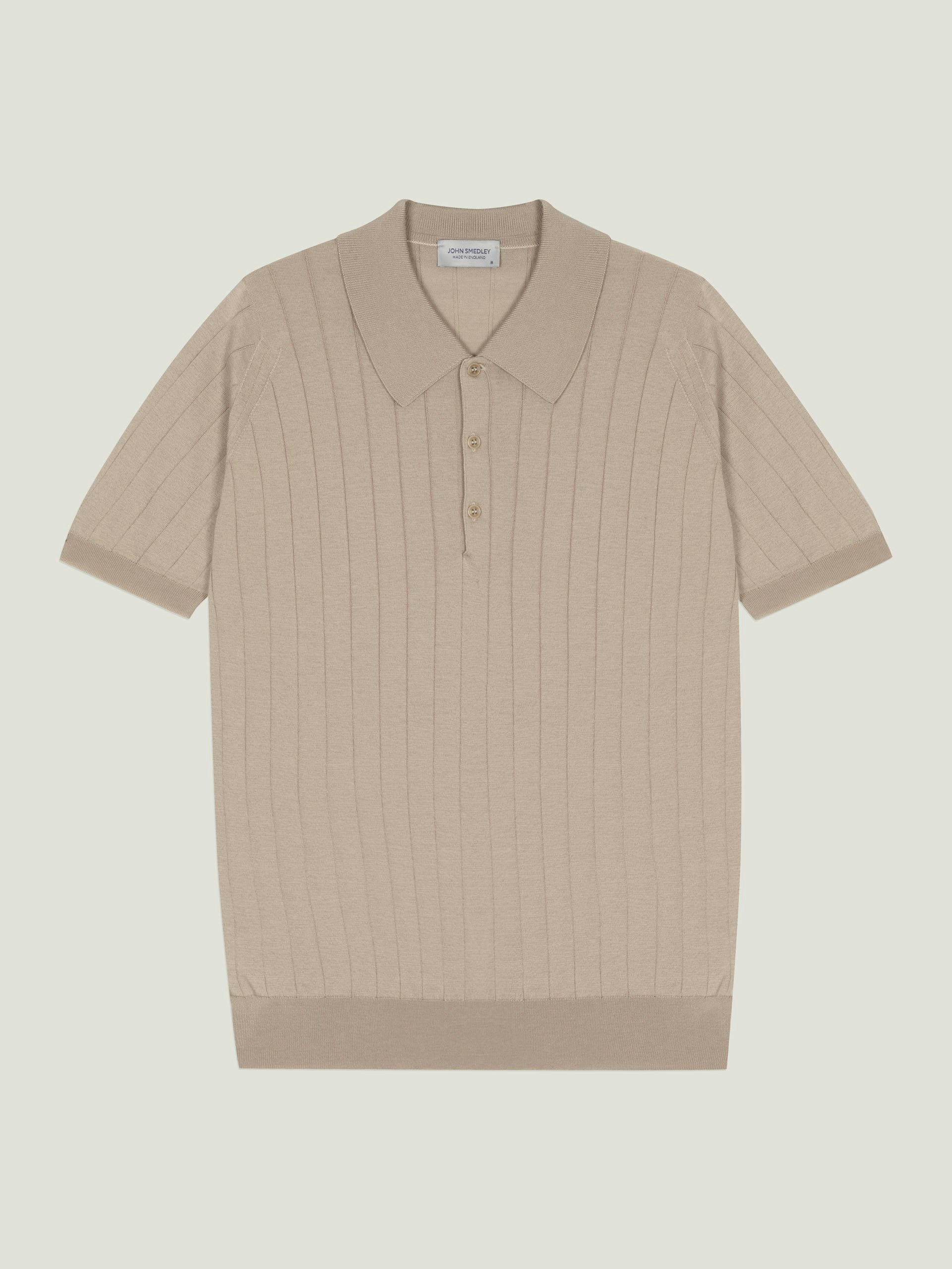Williams - John Smedley's Anglo Indian Gauze Polo Shirt | John Smedley