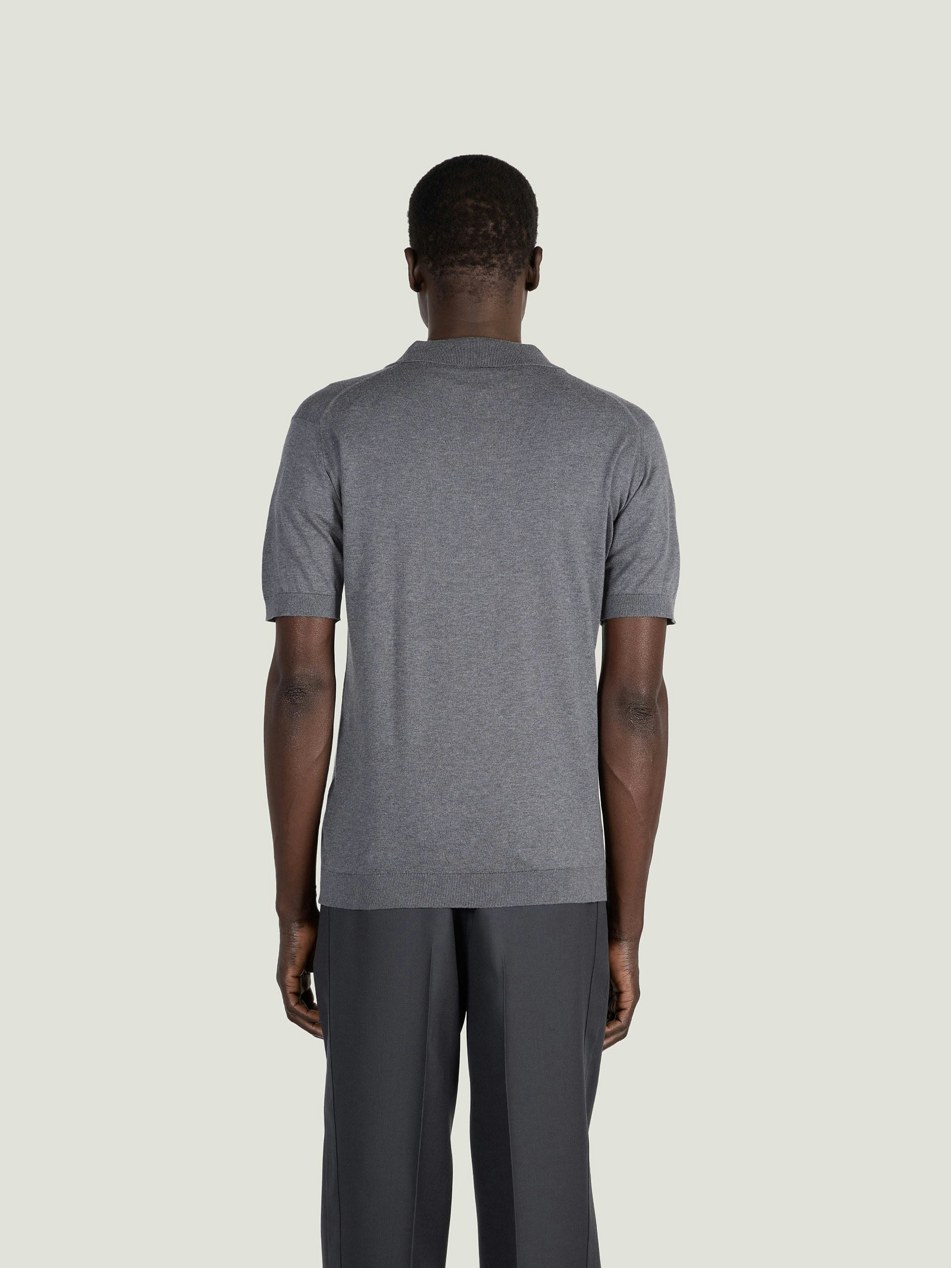Adrian - John Smedley's Sea Island Cotton Polo Shirt | John Smedley