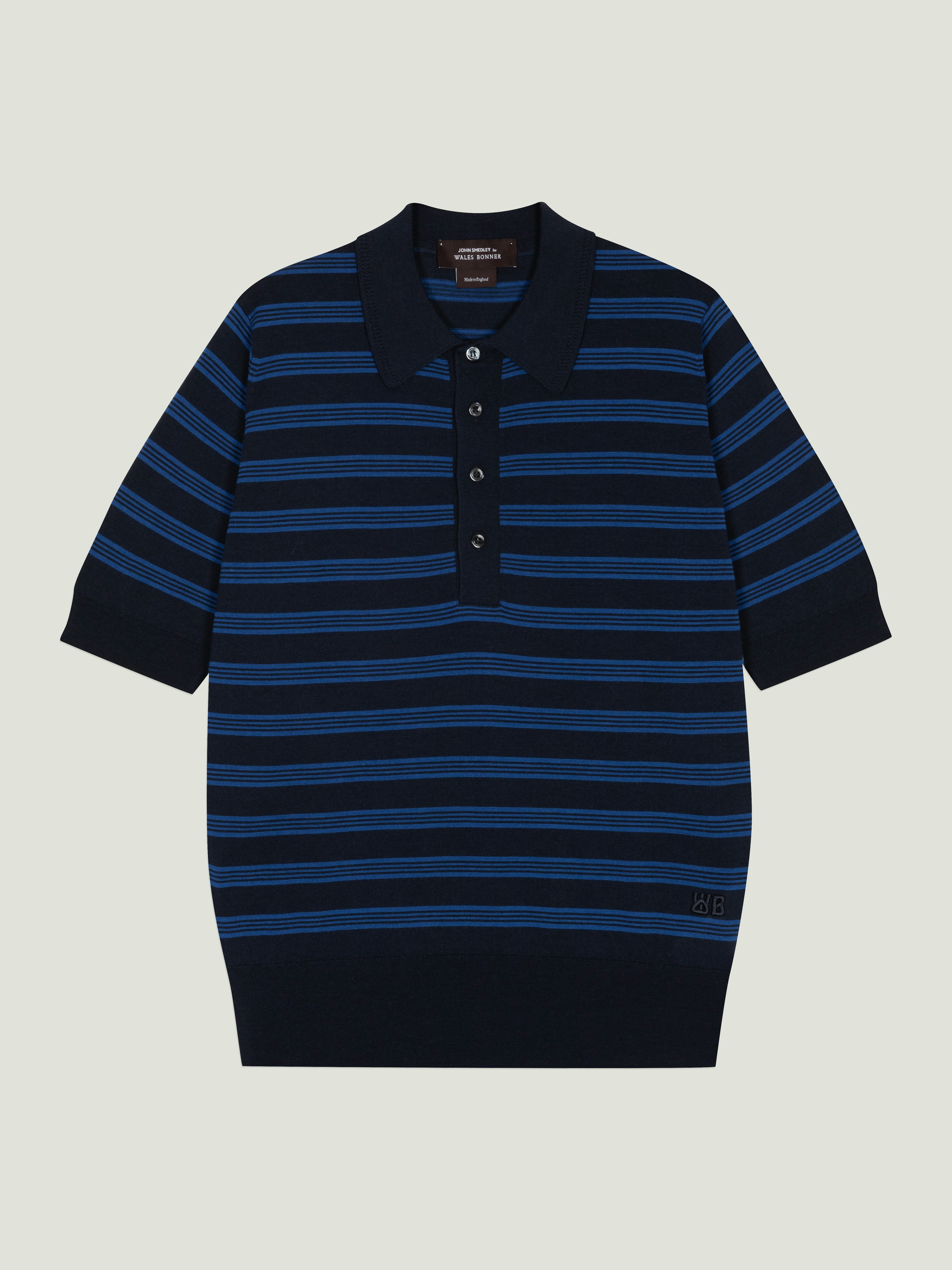 Breeze Polo Shirt - Wales Bonner Collaboration | John Smedley UK