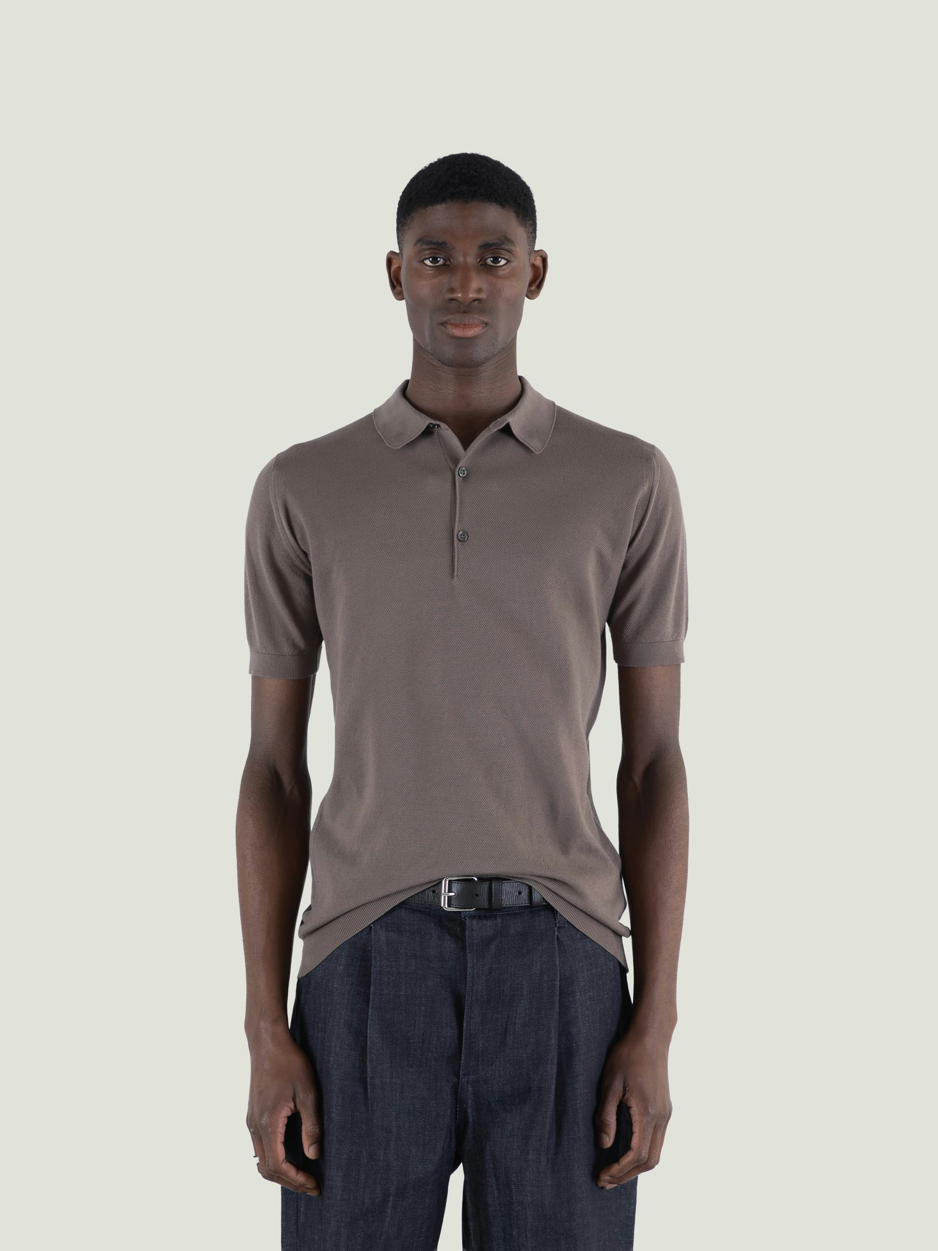 Roth - John Smedley's Sea Island Cotton Polo Shirt | John Smedley