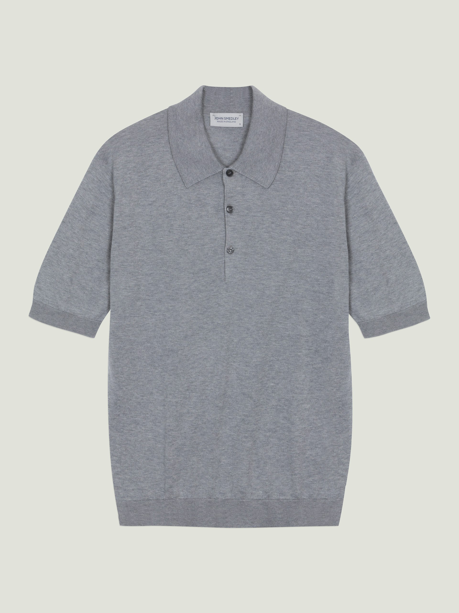 Adrian - John Smedley's Sea Island Cotton Polo Shirt | John Smedley