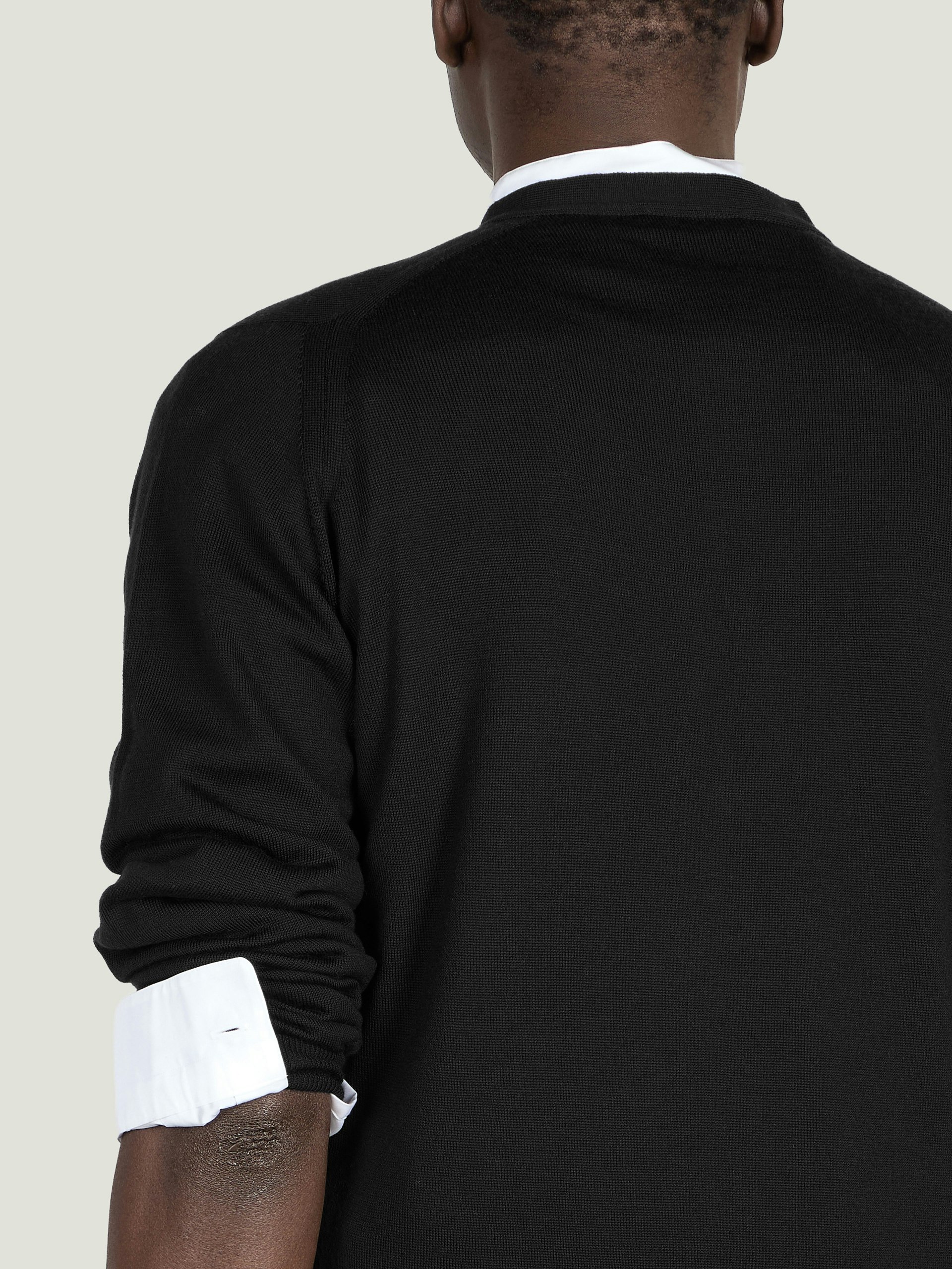 トップス JOHN SMEDLEY BURLEY STANDARD FIT 24G Burley - Extra Fine Merino Wool Cardigan | John Smedley