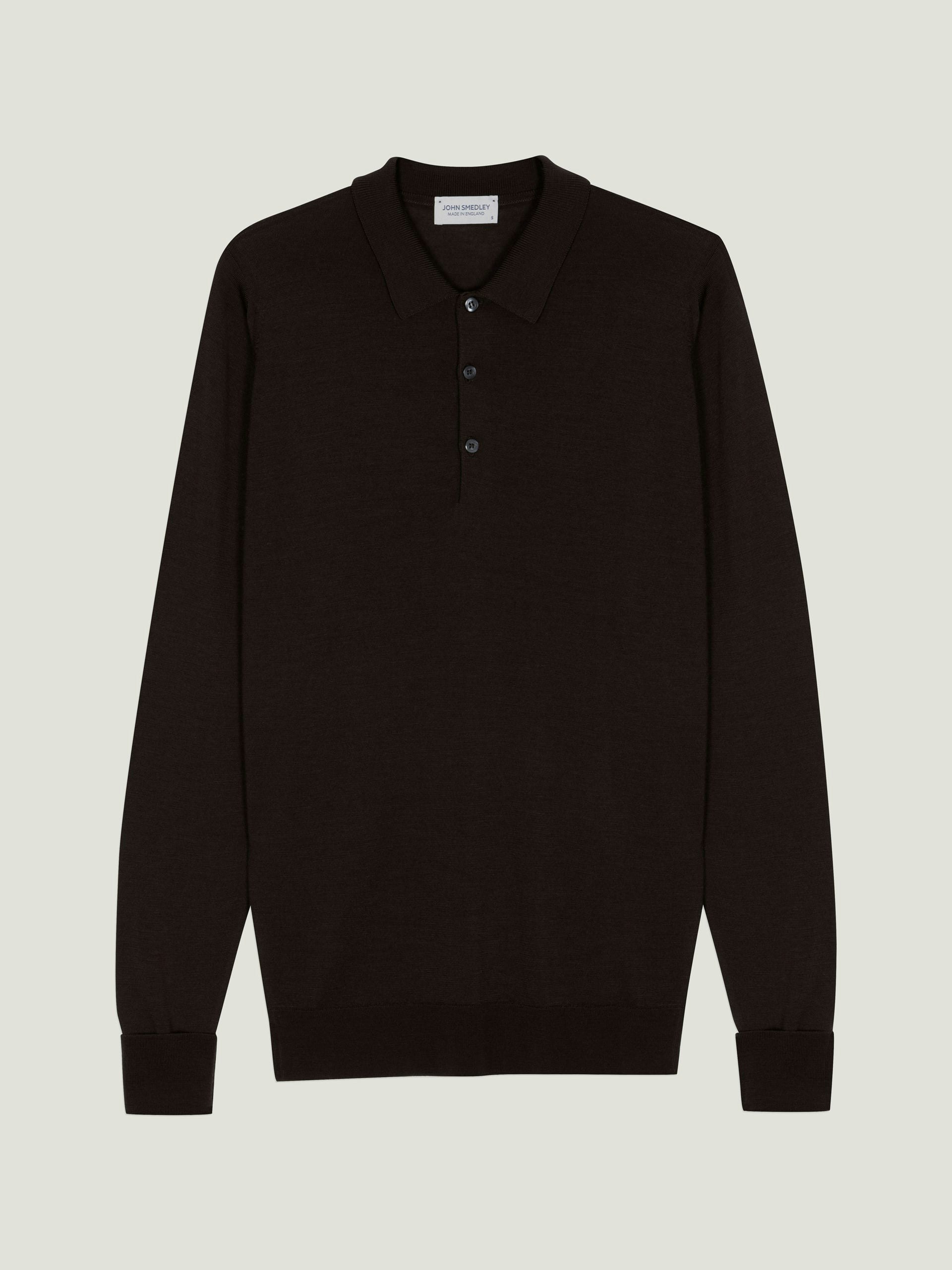 Finchley - John Smedley's Sea Island Cotton Polo Shirt | John Smedley