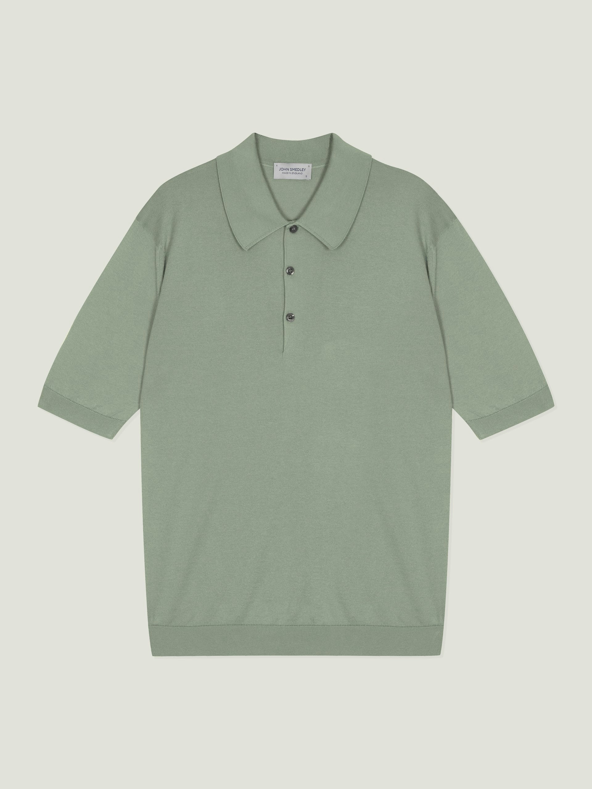 Isis John Smedley Sea Island Cotton Polo Shirt | John Smedley