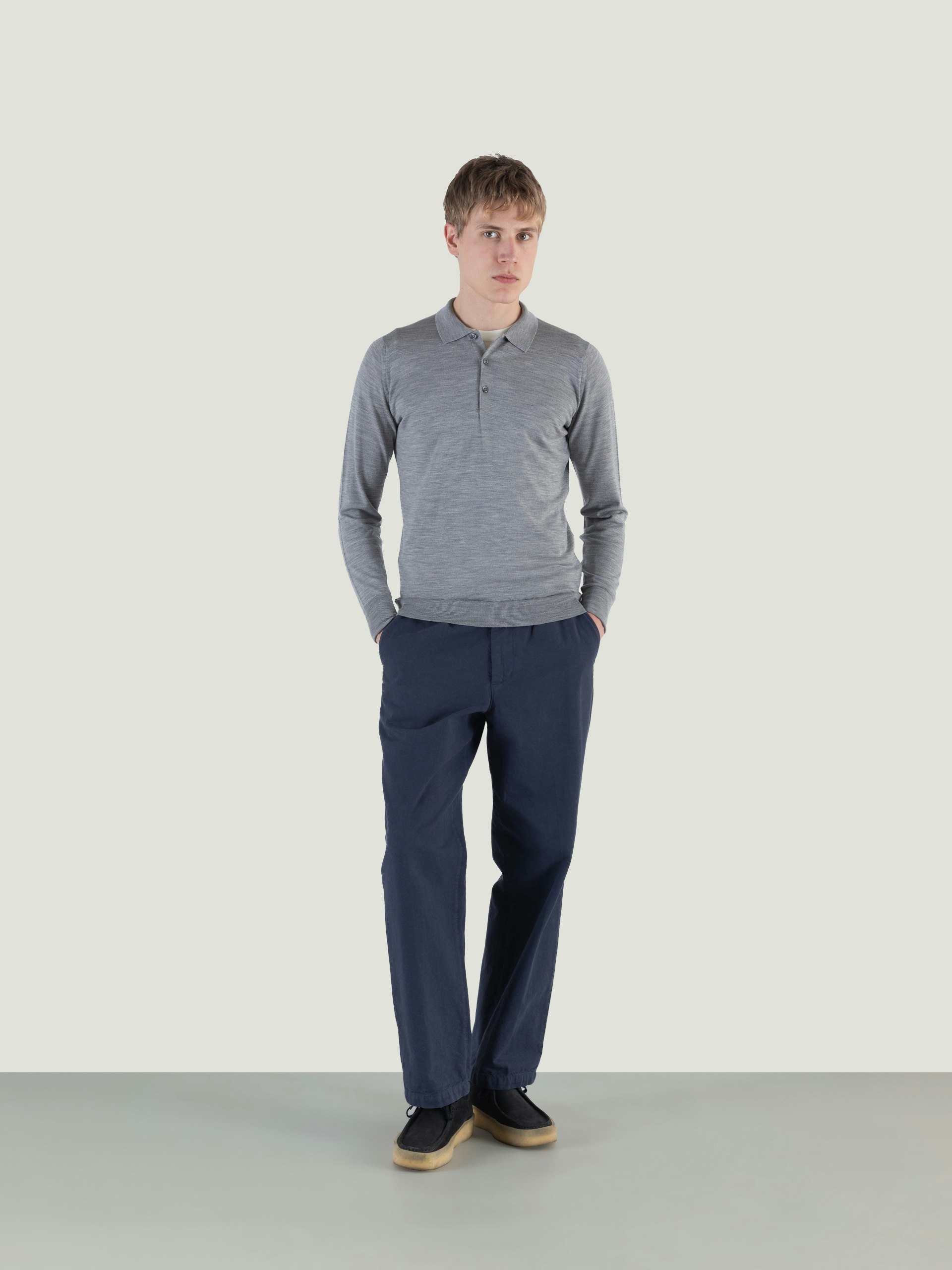 Cotswold - Extra Fine Merino Wool Polo Shirt | John Smedley