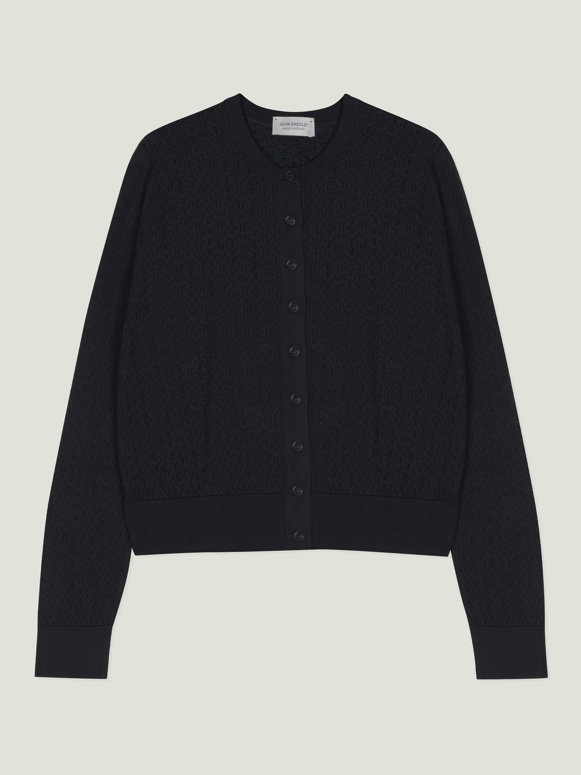 Roxburgh - John Smedley's Sea Island Cotton Cardigan | John Smedley