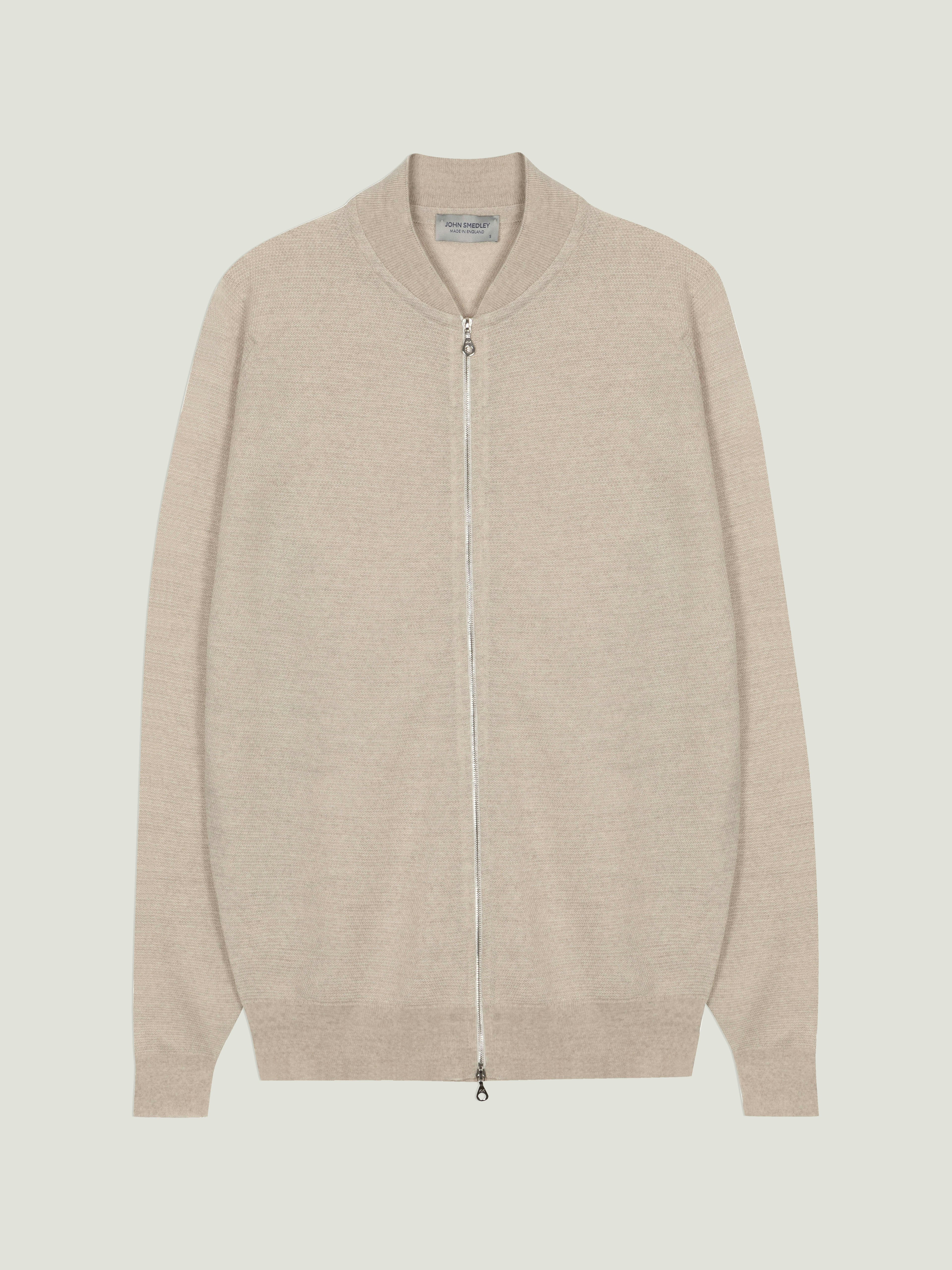 16.Singular - Extra Fine Merino Wool Jacket | John Smedley