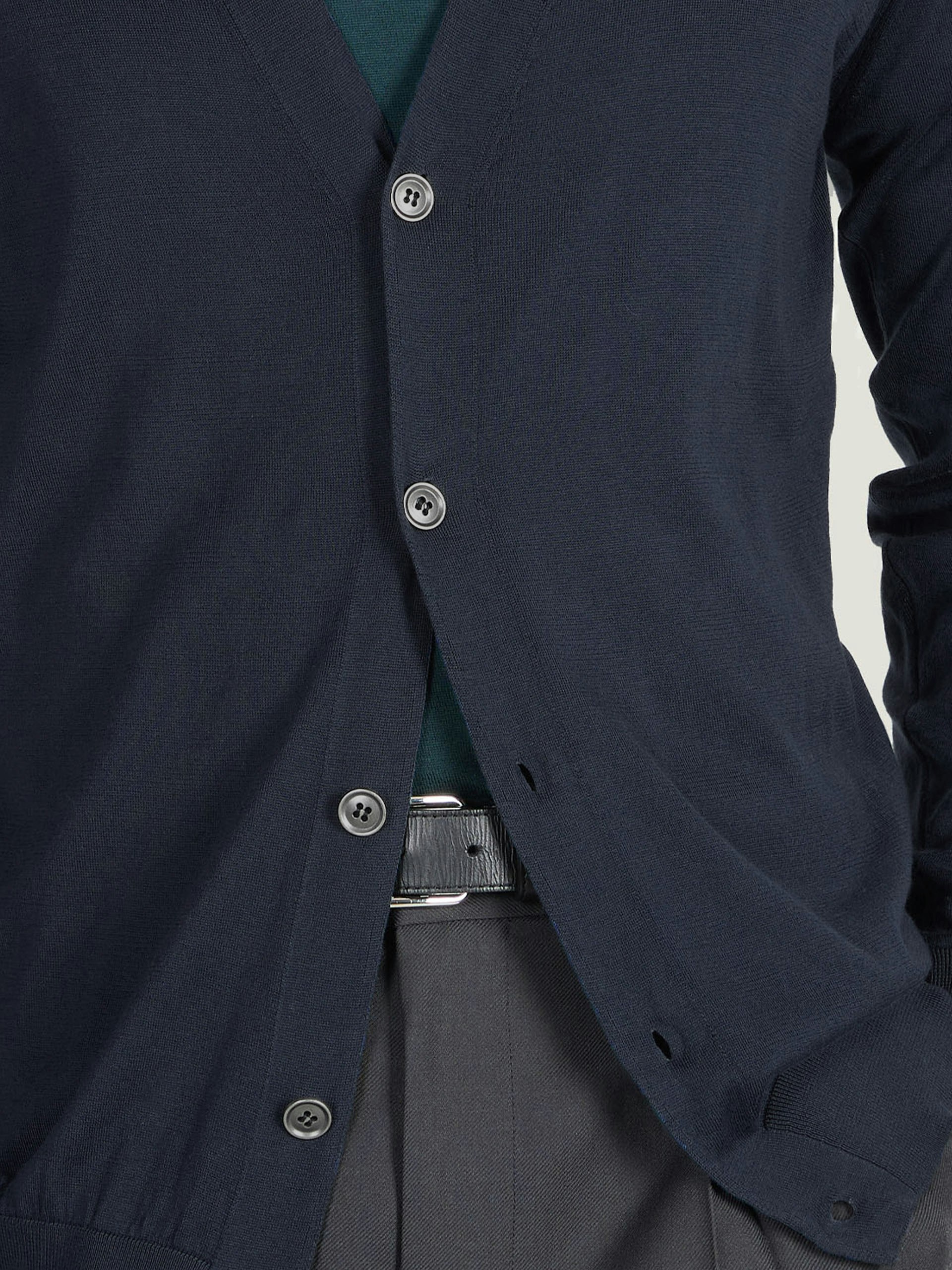 Bernard - John Smedley's Sea Island Cotton Cardigan | John Smedley
