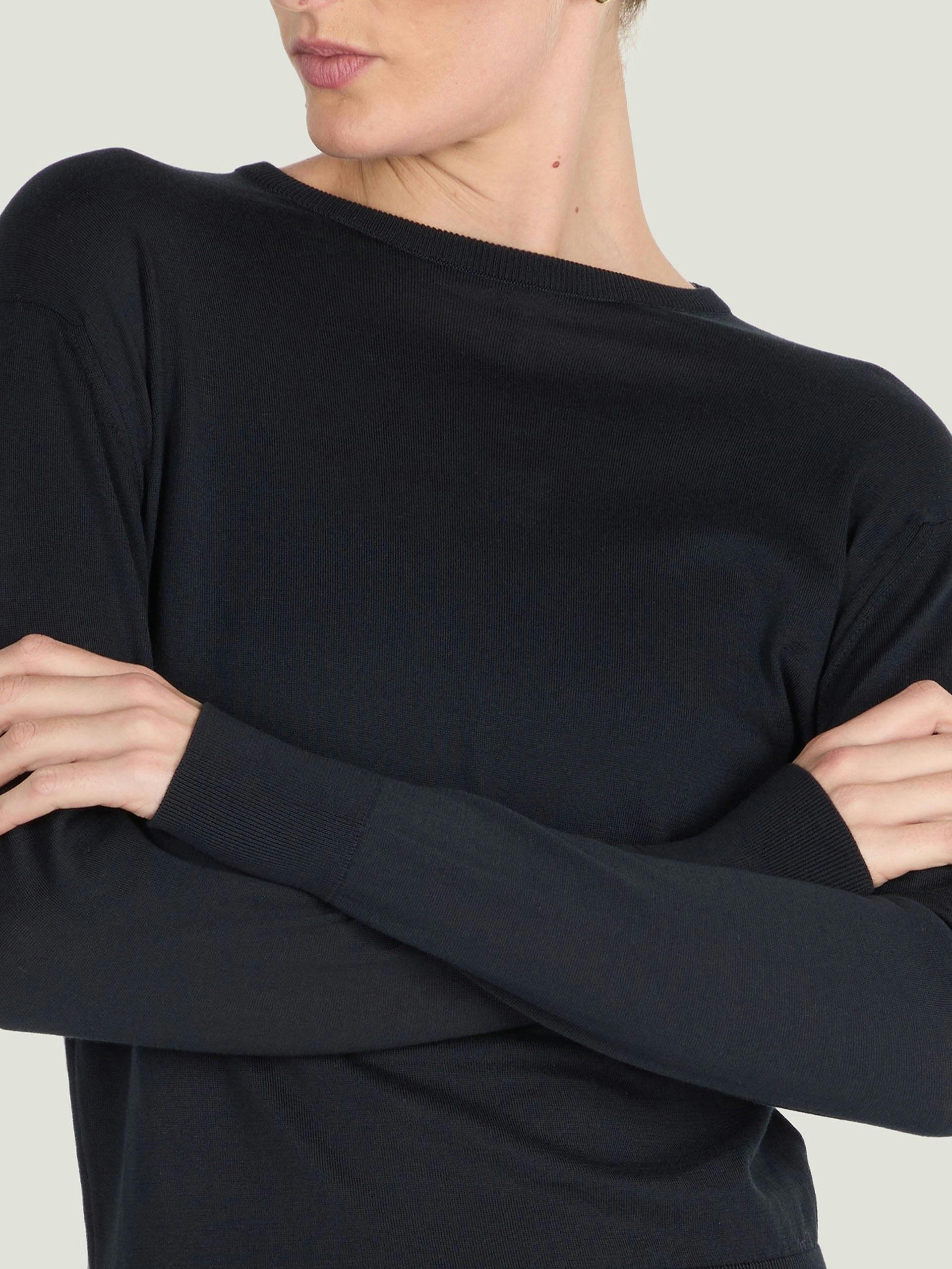 Emma - John Smedley's Sea Island Cotton Jumper | John Smedley