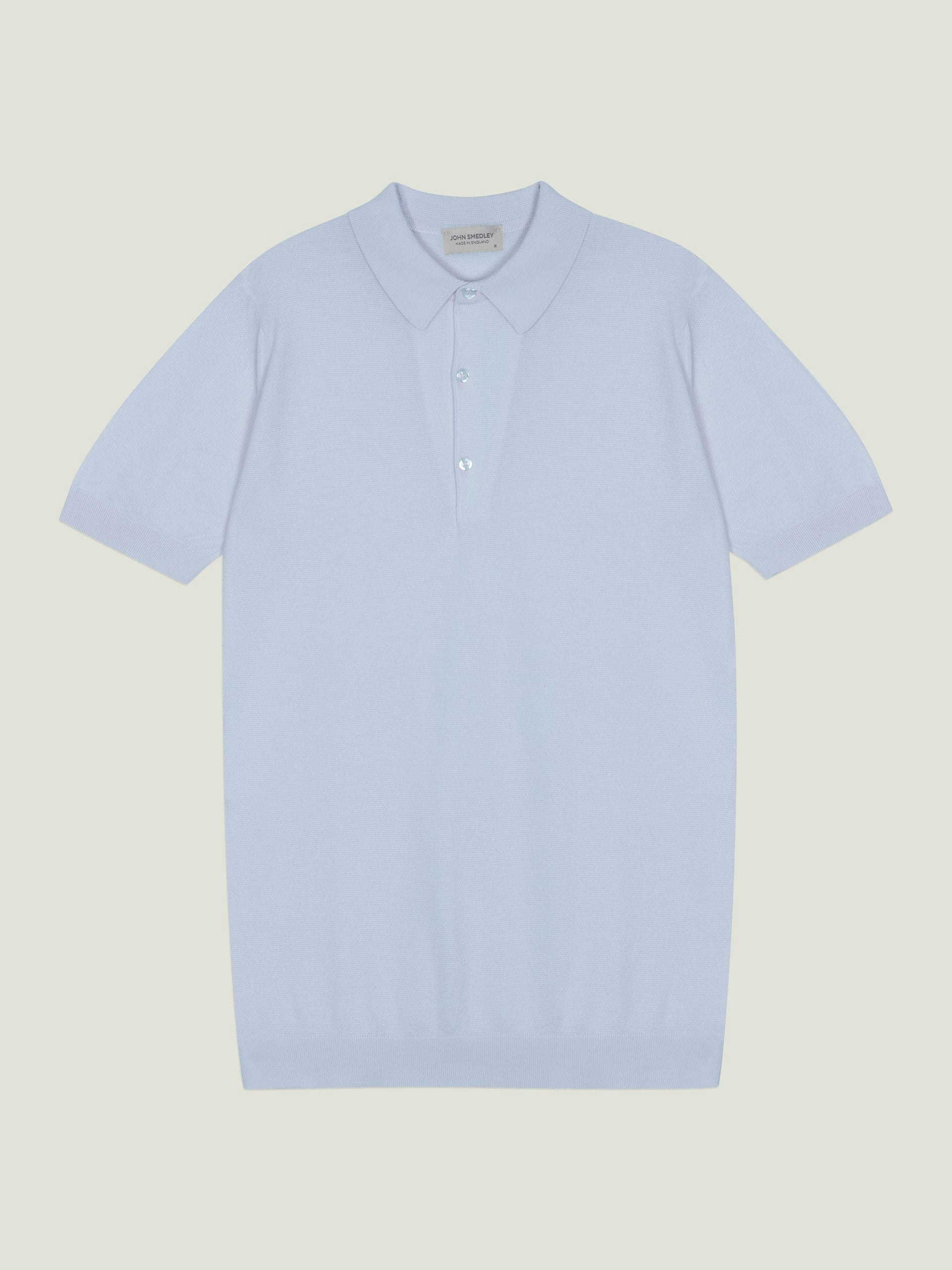 Adrian - John Smedley's Sea Island Cotton Polo Shirt | John Smedley