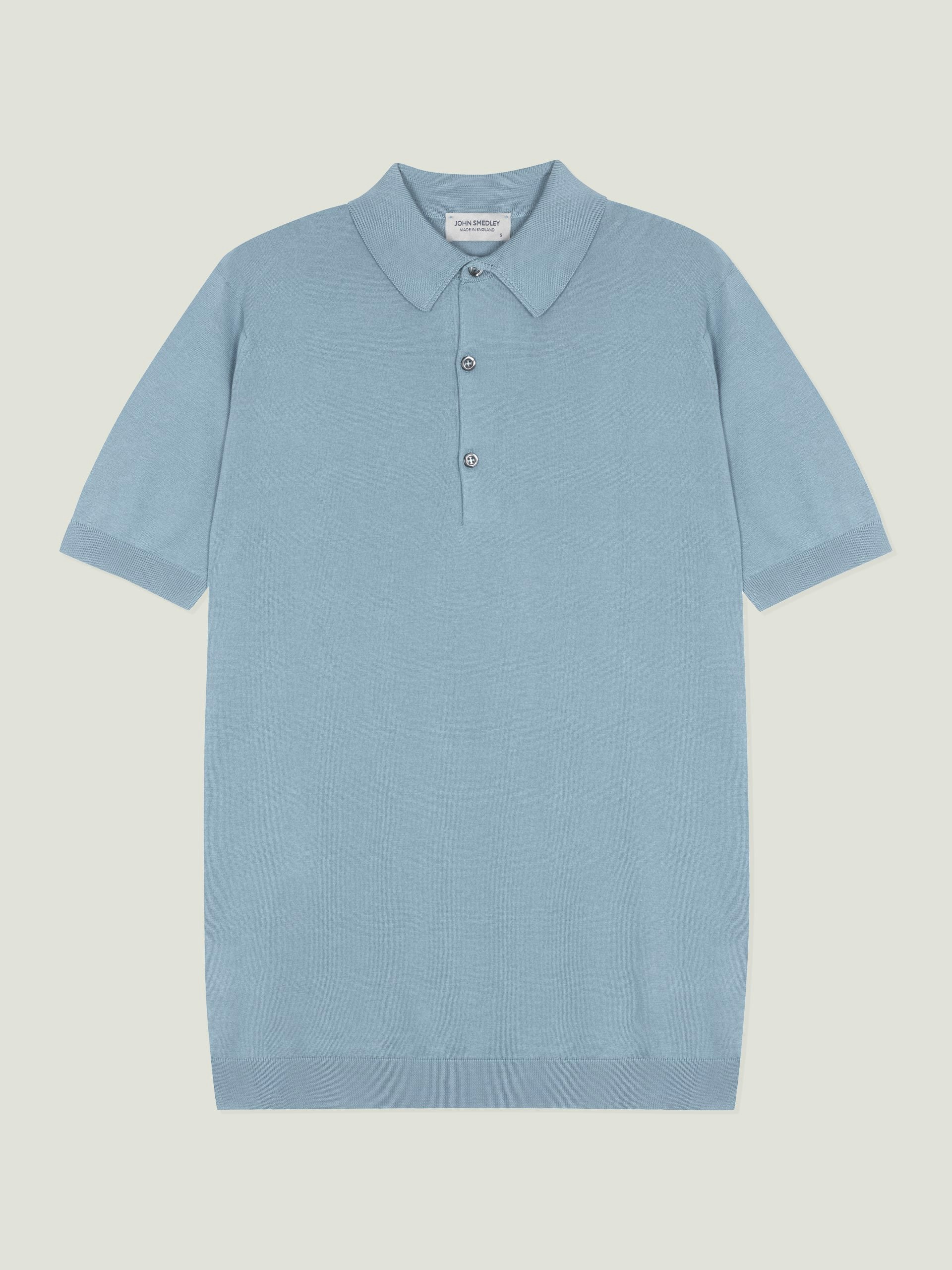 Adrian - John Smedley's Sea Island Cotton Polo Shirt | John Smedley