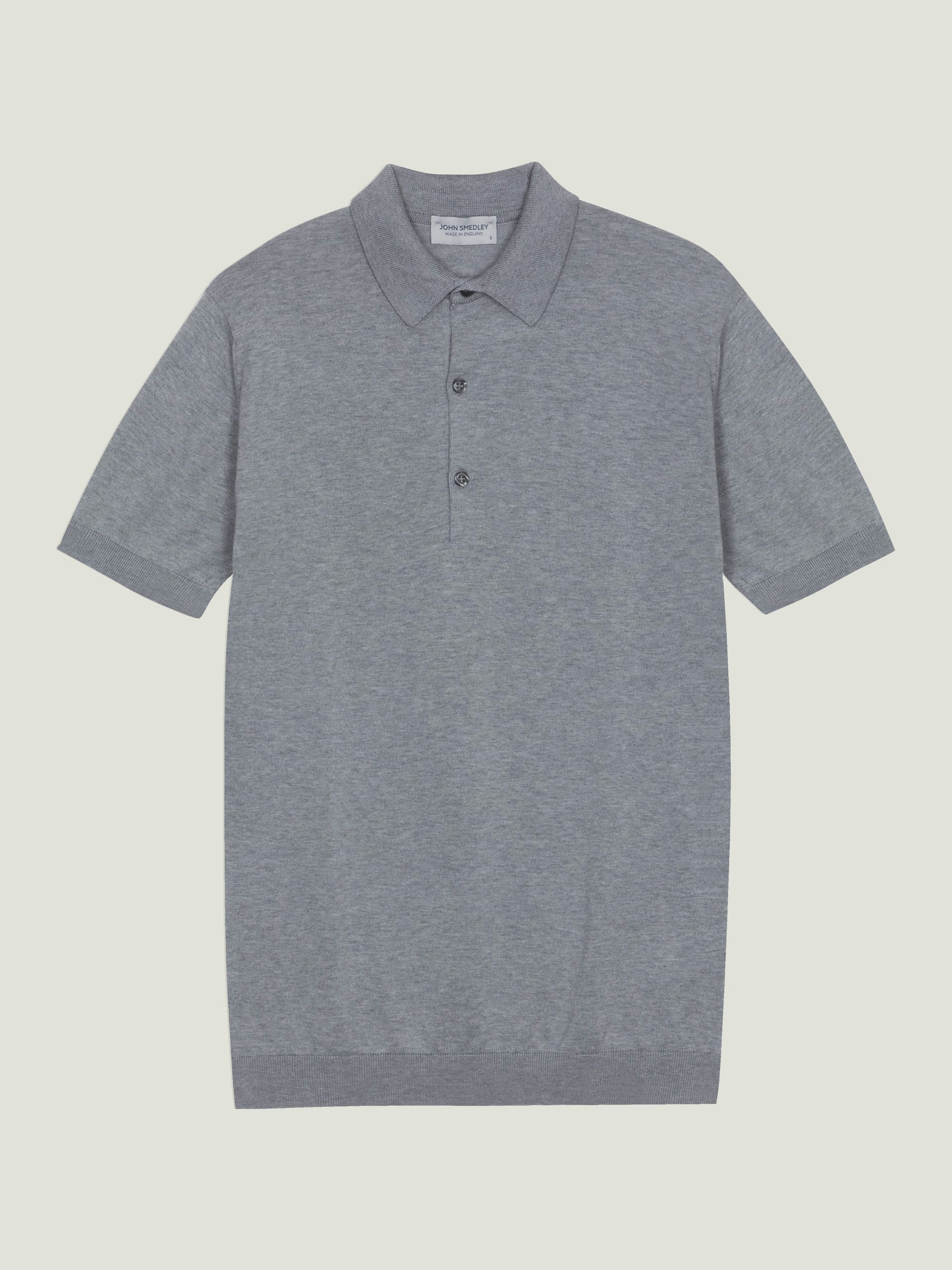 Adrian - John Smedley's Sea Island Cotton Polo Shirt | John Smedley