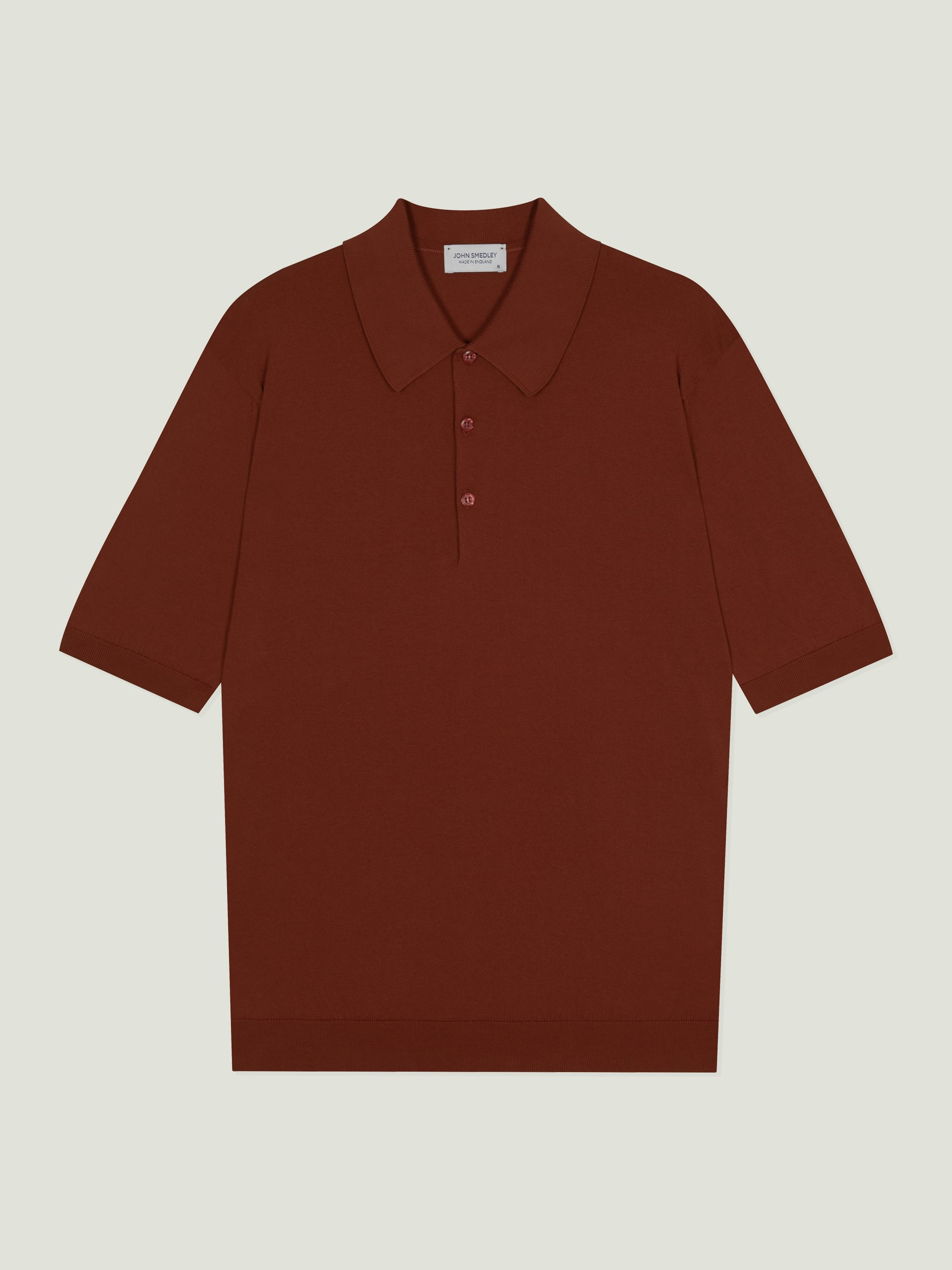 Men's Polo Shirts | Sea Island Cotton & Merino Wool | John Smedley