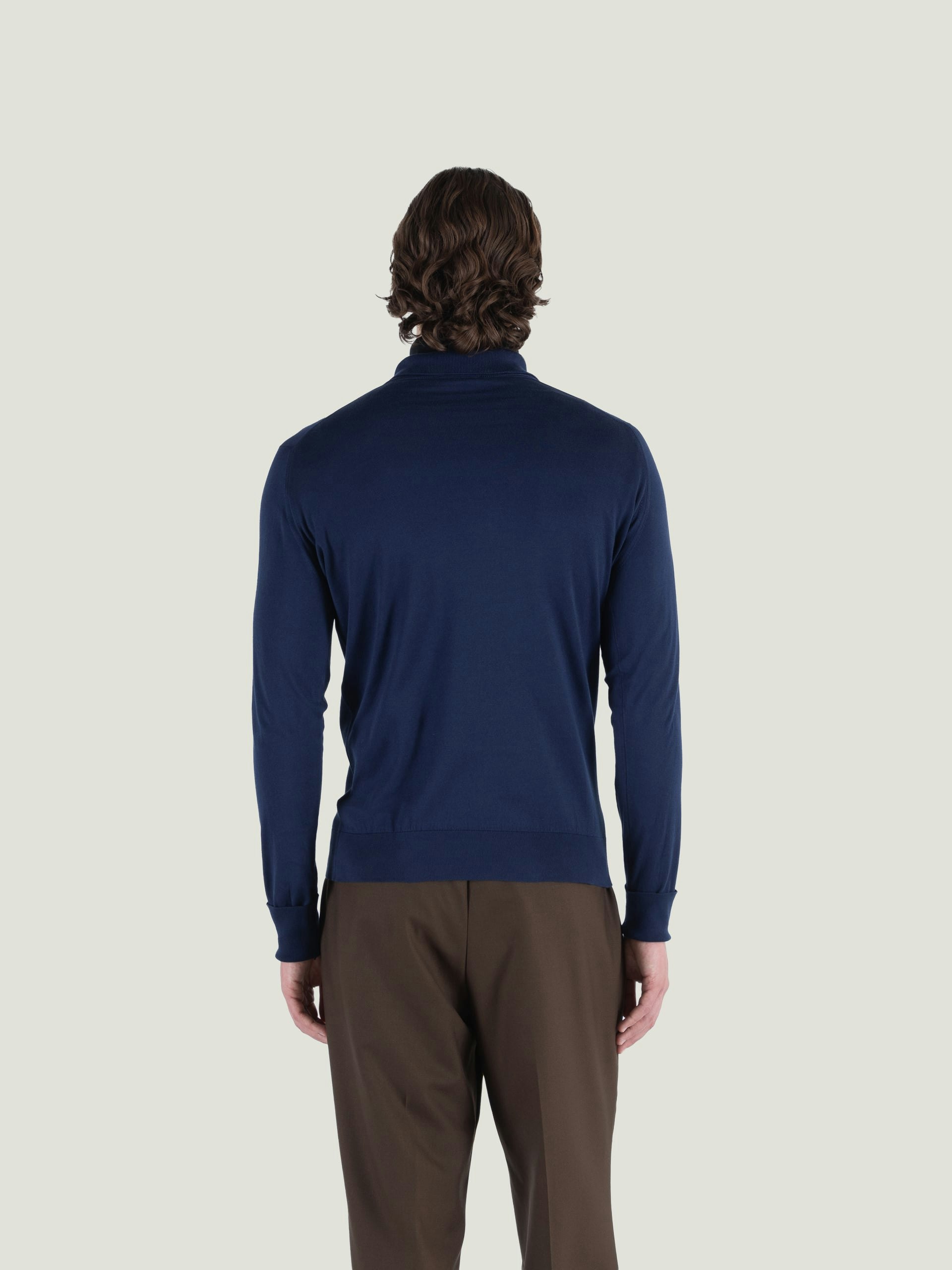 Finchley - John Smedley's Sea Island Cotton Polo Shirt | John Smedley