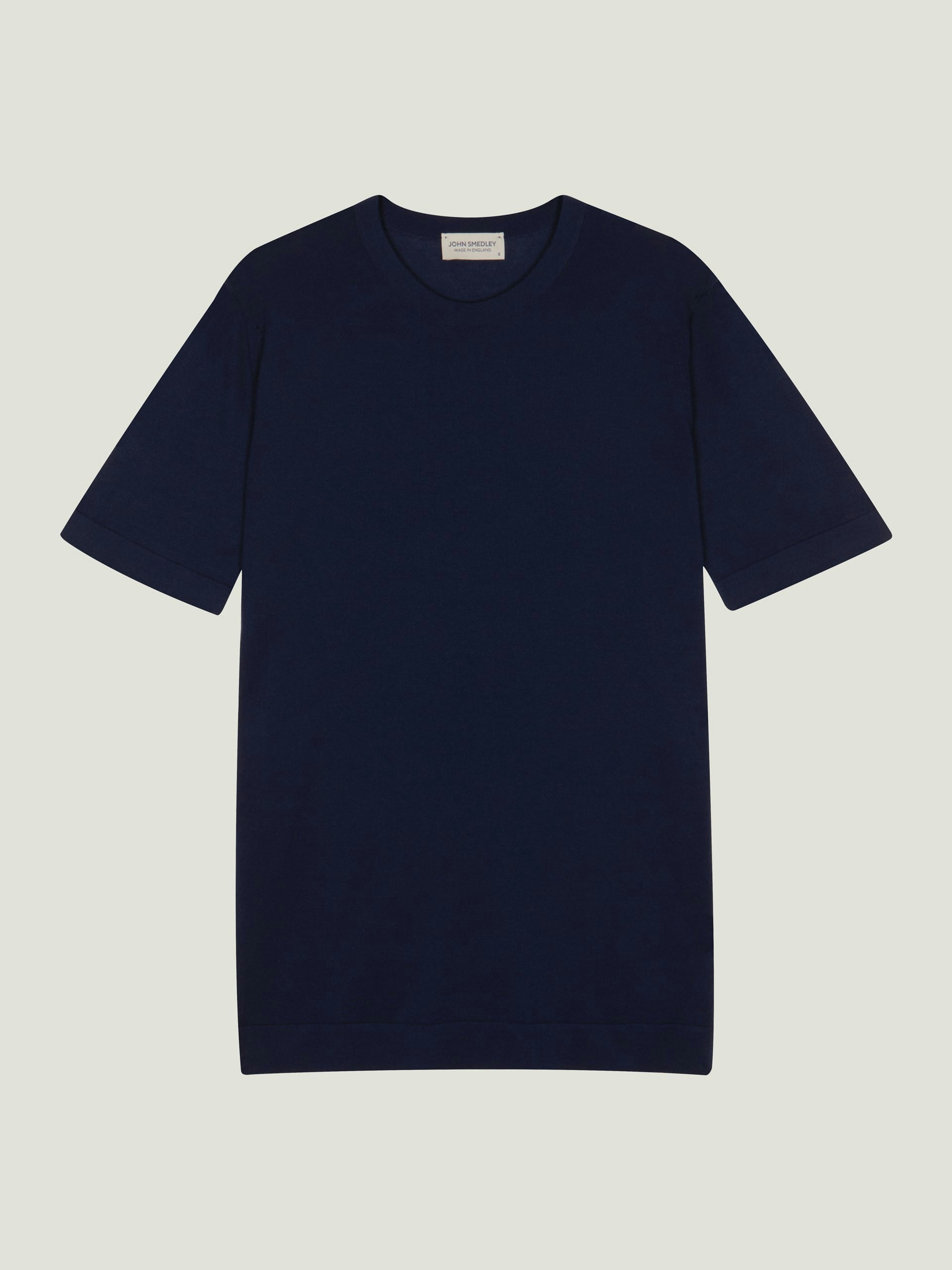 JOHN SMEDLEY STANDARD FIT ADRIAN ネイビー Adrian - John Smedley's Sea Island Cotton Polo Shirt | John Smedley