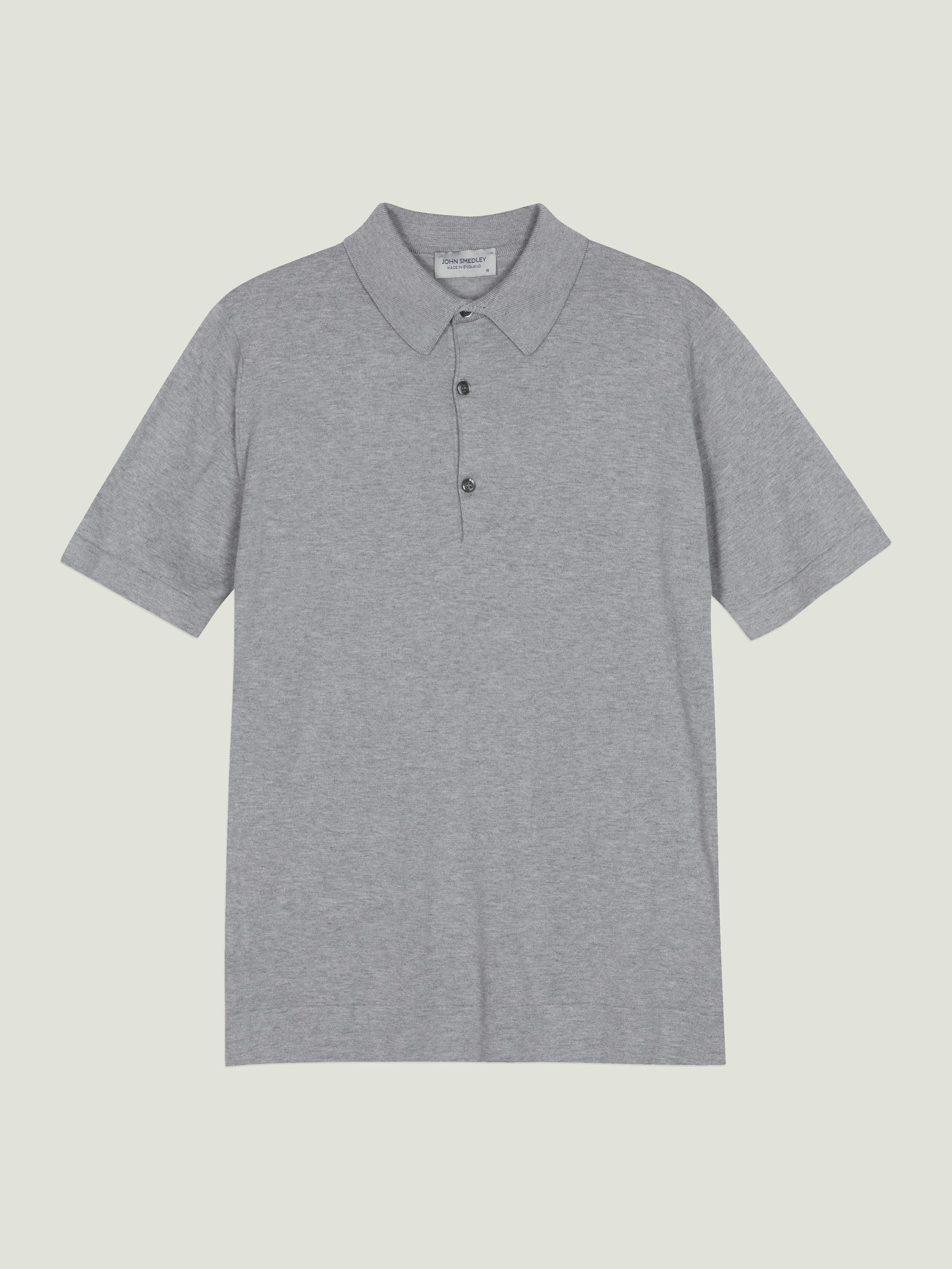 Mycroft - John Smedley's Sea Island Cotton Polo Shirt | John Smedley