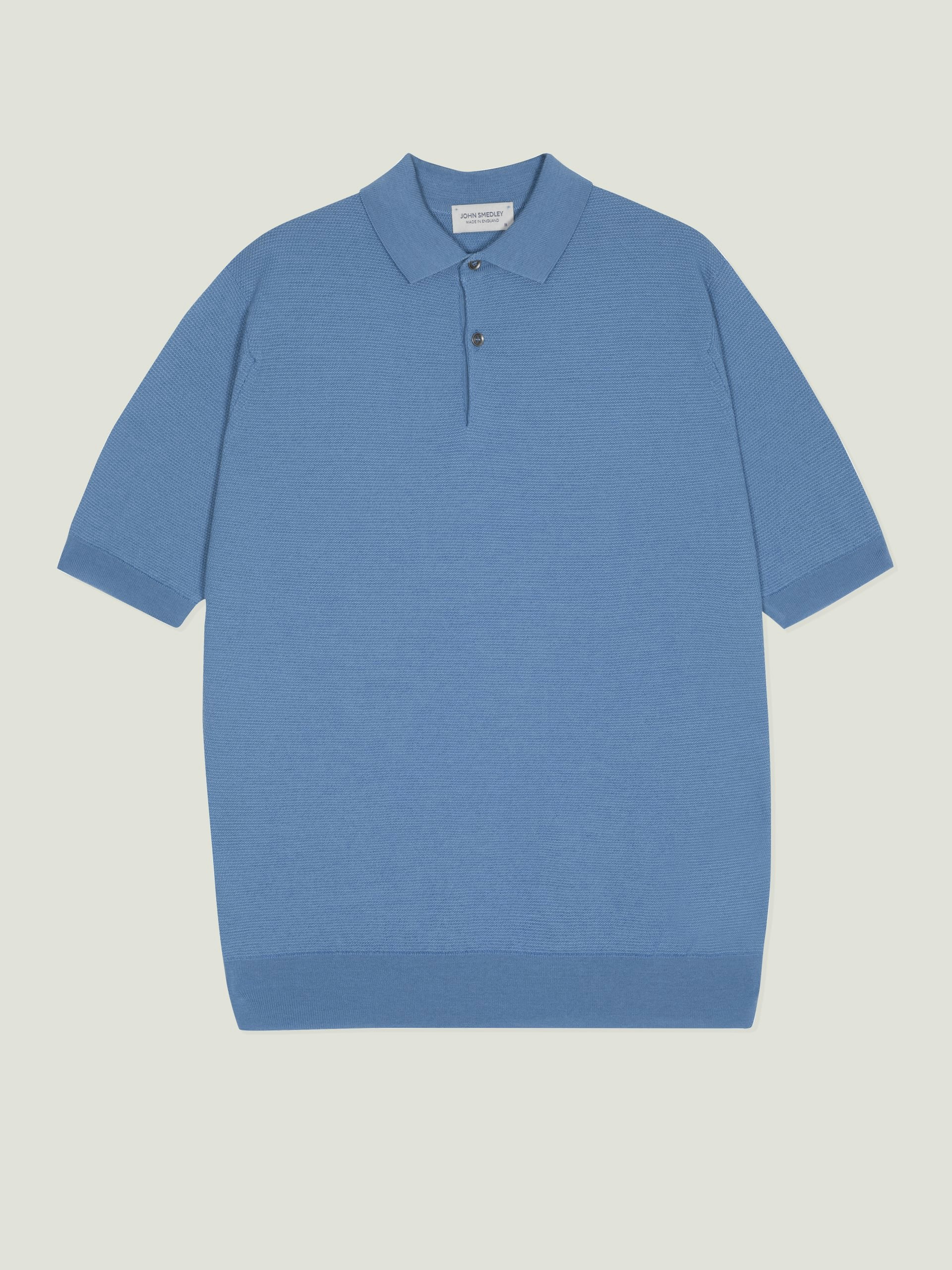 14.Singular - Extra Fine Merino Wool Polo Shirt | John Smedley