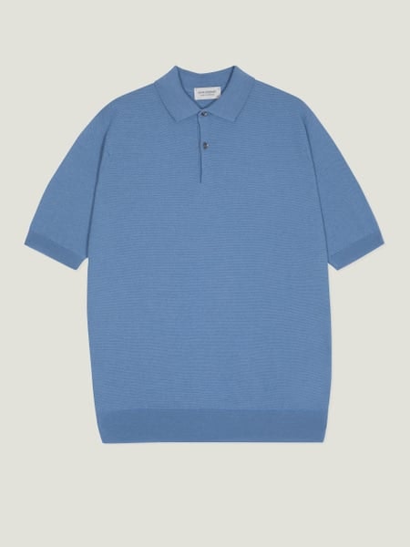 14.Singular - Extra Fine Merino Wool Polo Shirt | John Smedley